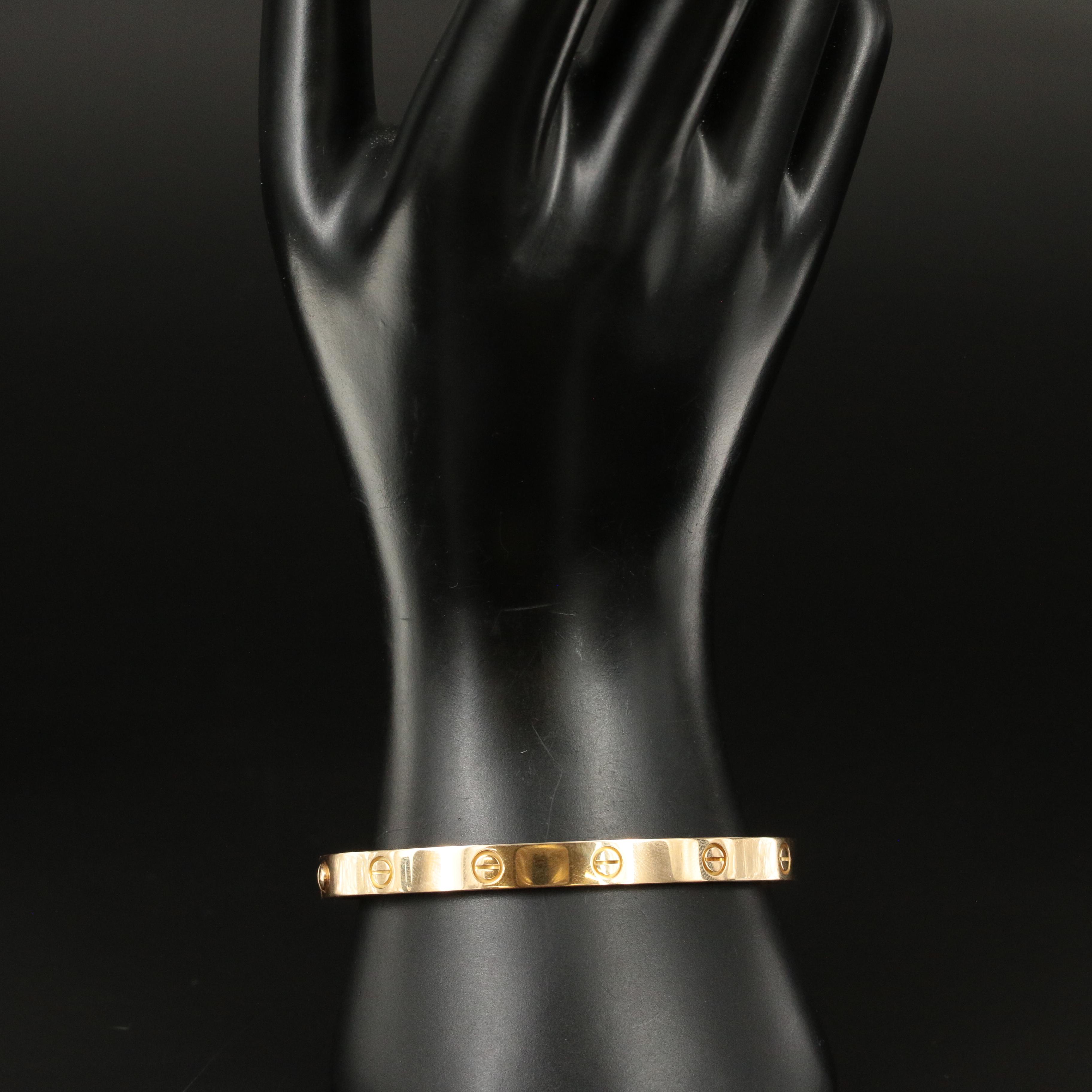 Cartier 18K "LOVE" Bracelet