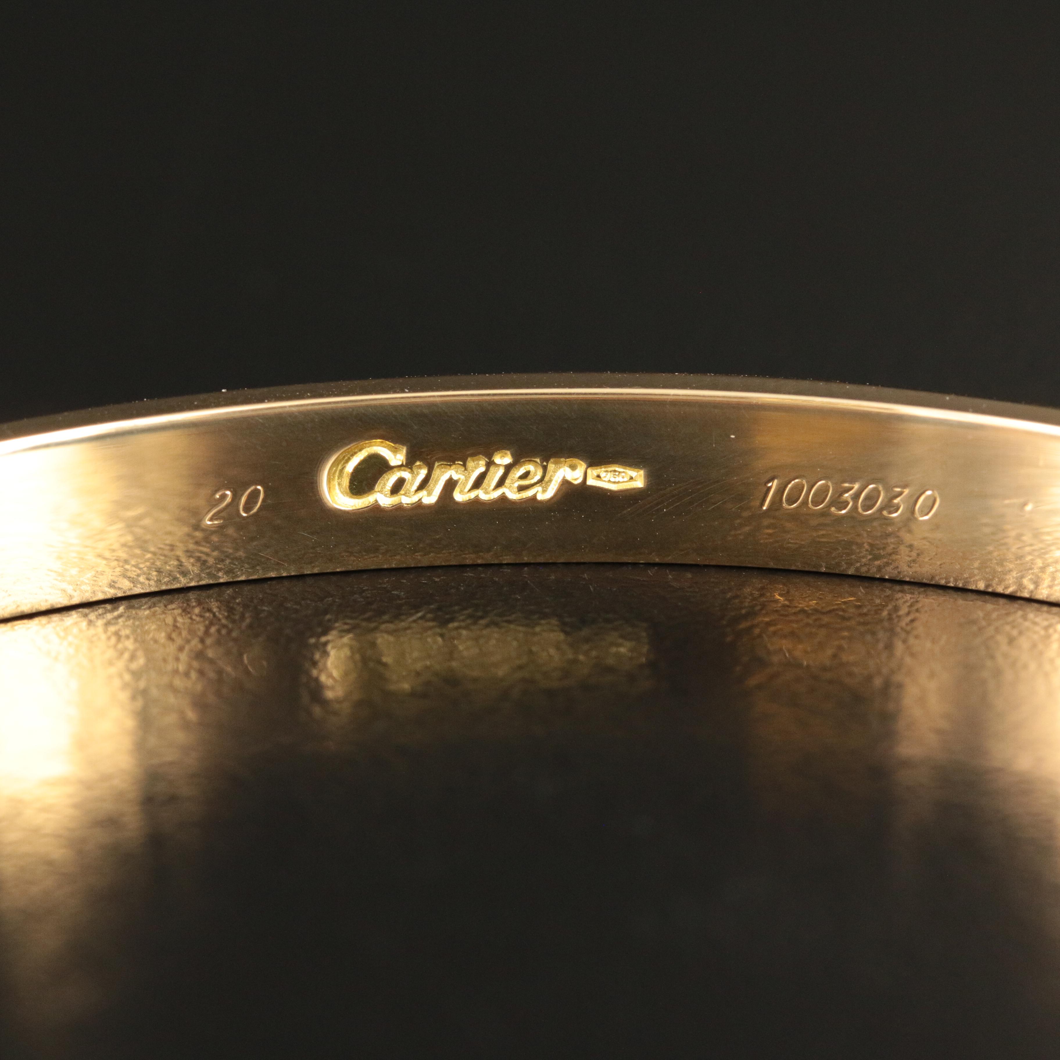 Cartier 18K "LOVE" Bracelet