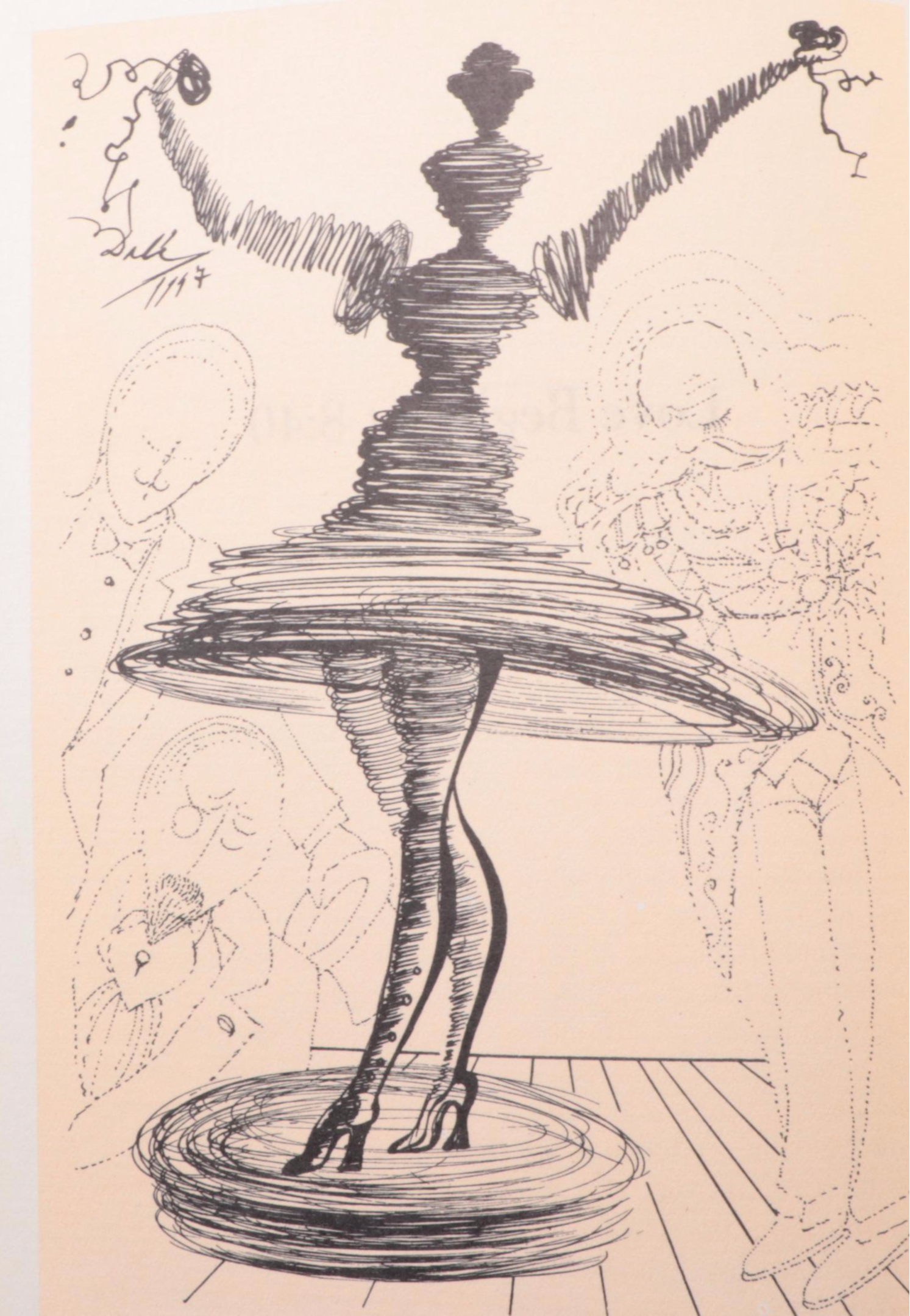 Salvador Dalí Illustrated "Wine, Women and Words" by Billy Rose, 1948