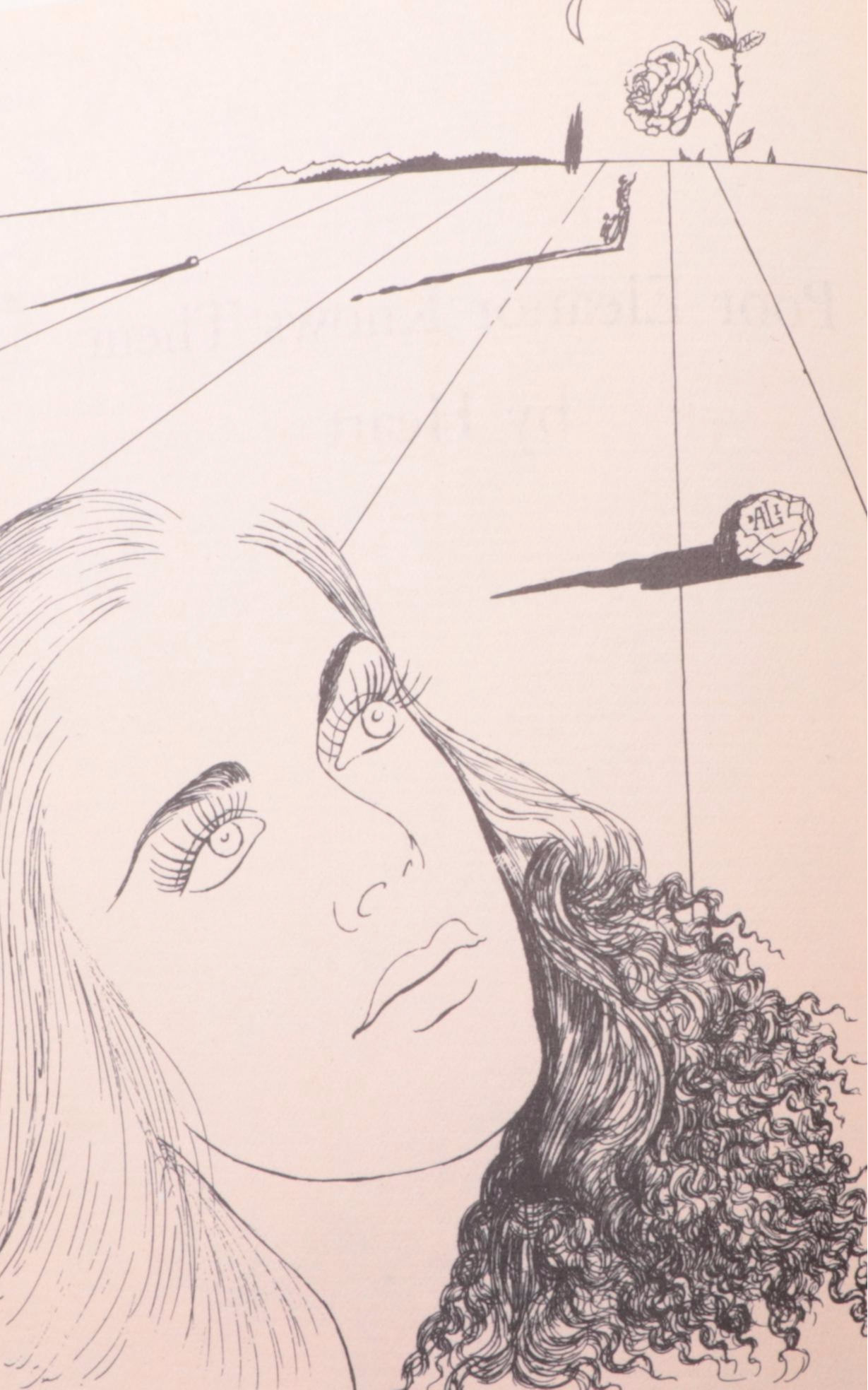 Salvador Dalí Illustrated "Wine, Women and Words" by Billy Rose, 1948