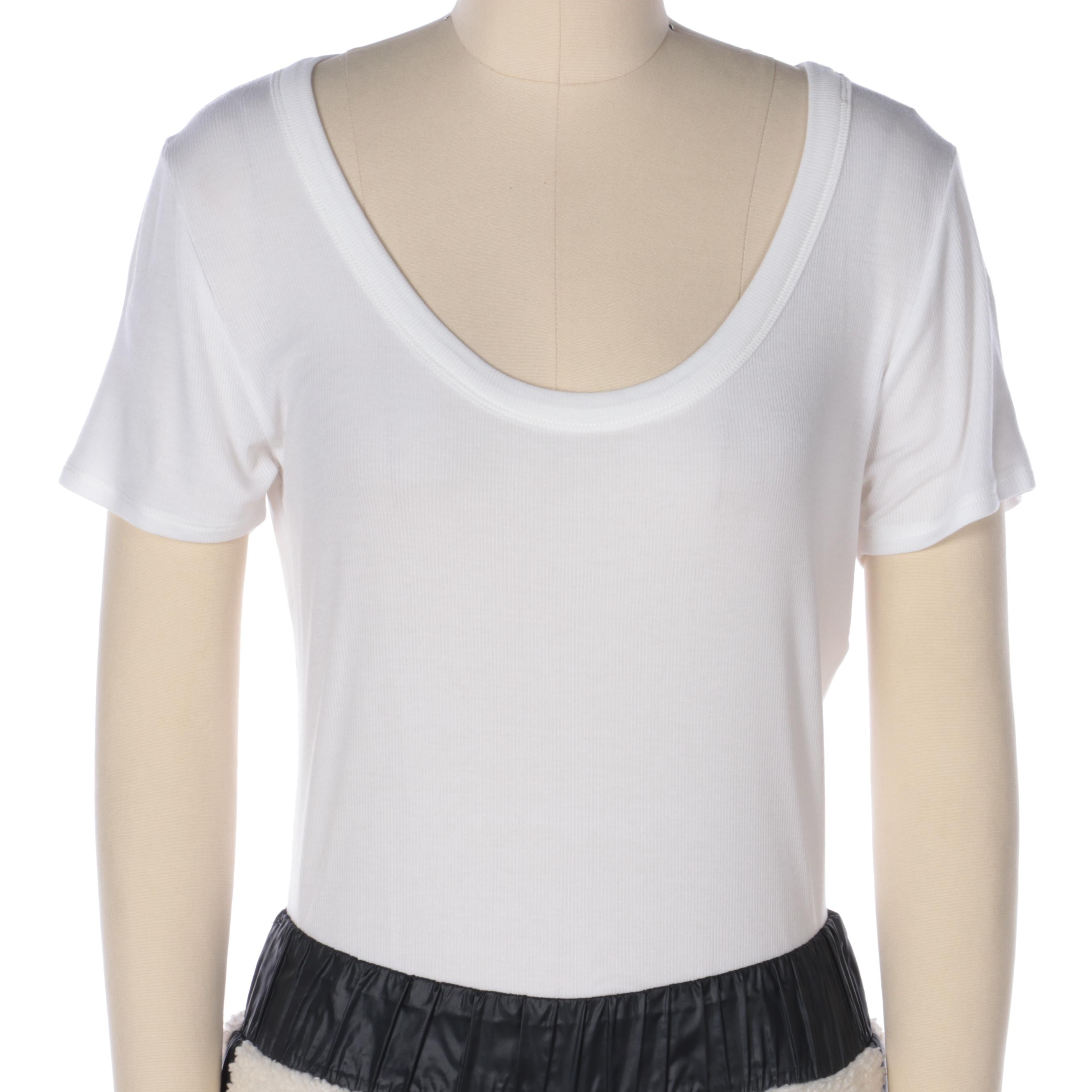 Fabletics Sherpa Fleece Joggers, Ribbed Knit Tee, and Puffer Vest