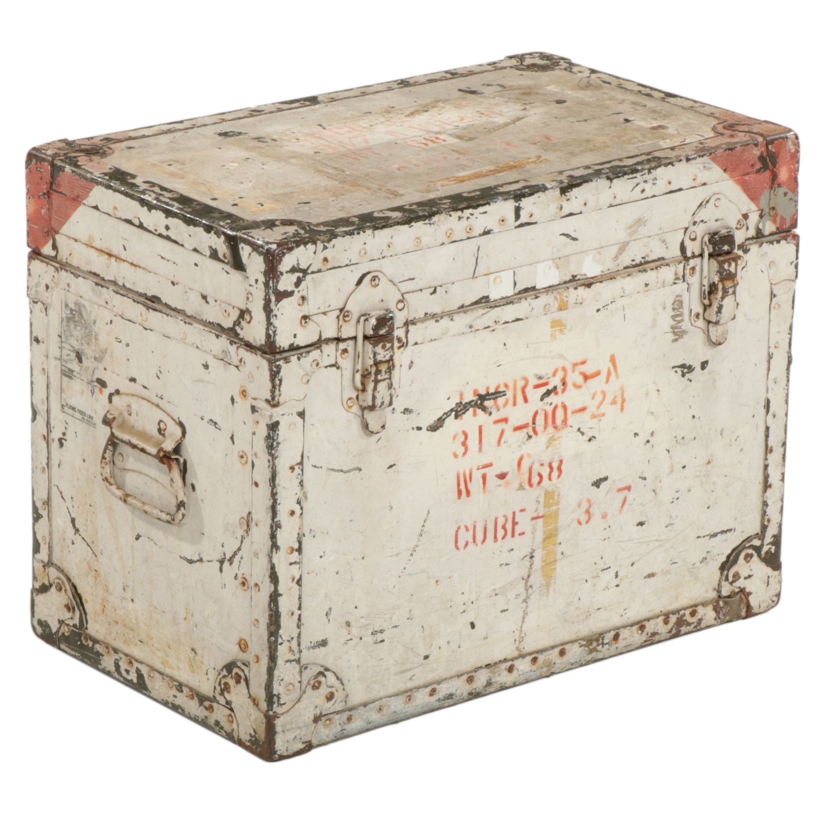 Texas Trunk Company US Army Surplus Trunk, 1964
