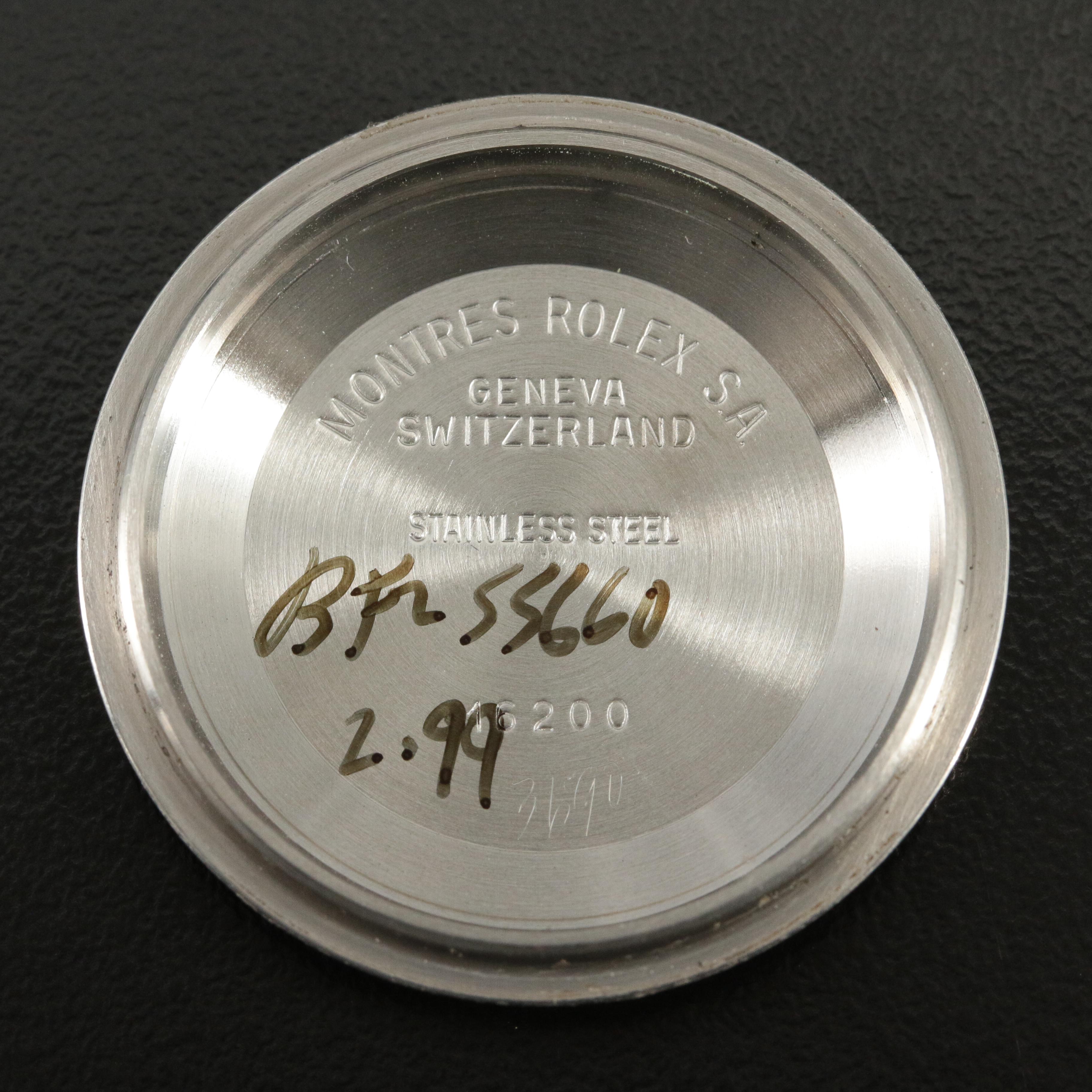 1988 Rolex Oyster Perpetual Datejust Watch