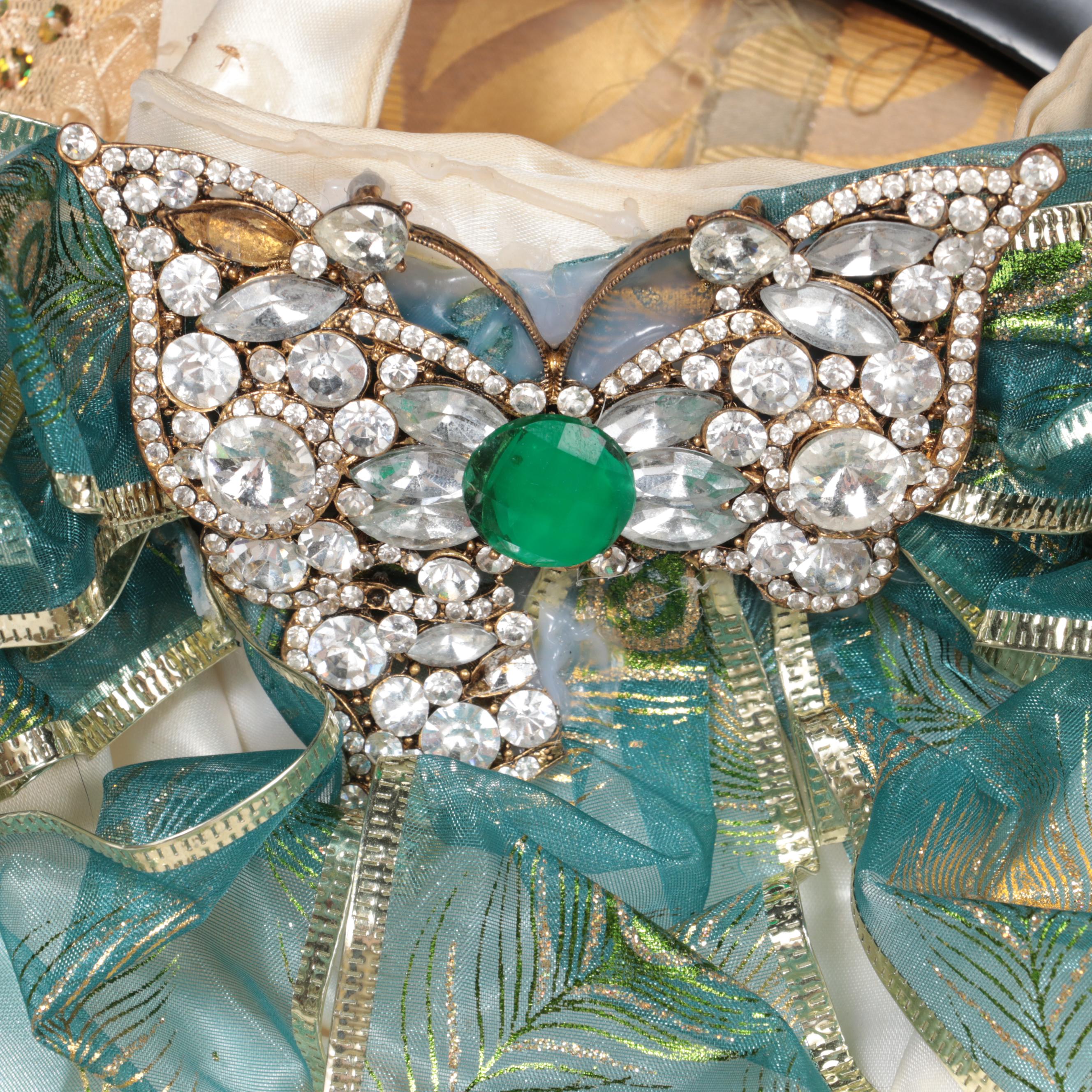 Handmade King Louis XVI Costume with Wig, Scepter, and More