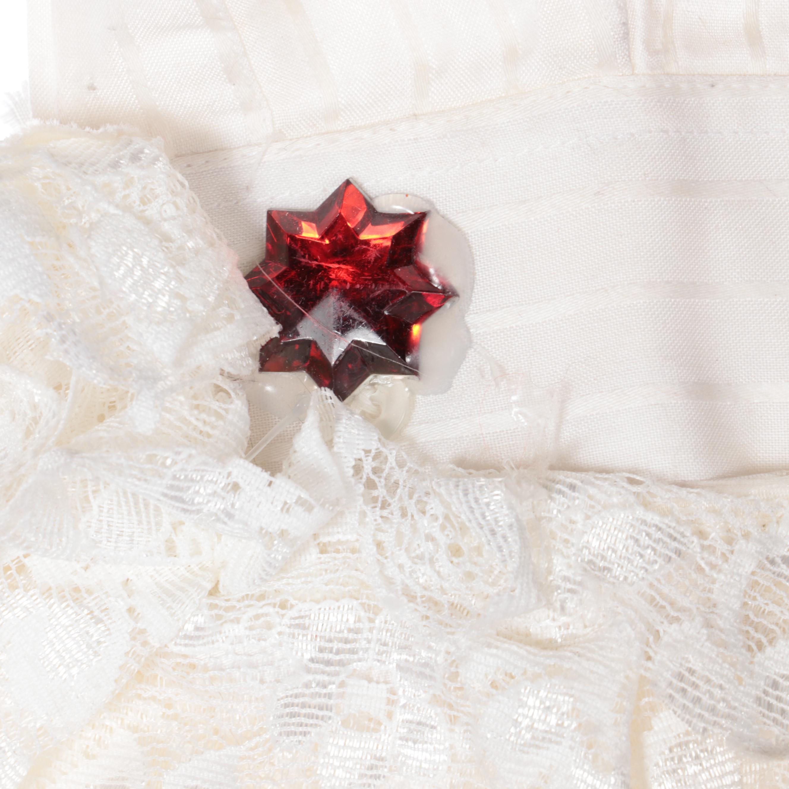 Handmade King Louis XVI Costume with Wig, Scepter, and More