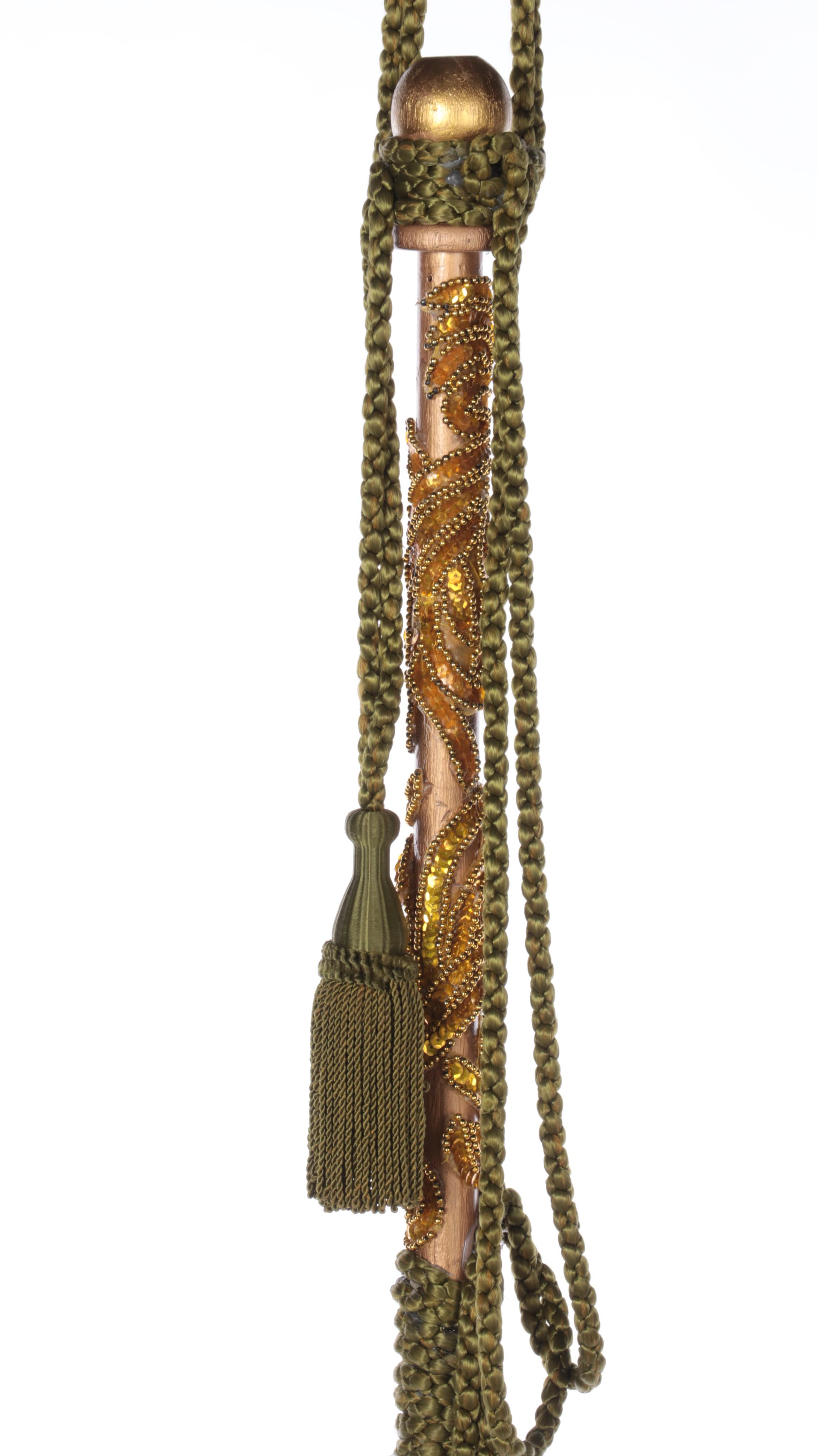 Handmade King Louis XVI Costume with Wig, Scepter, and More