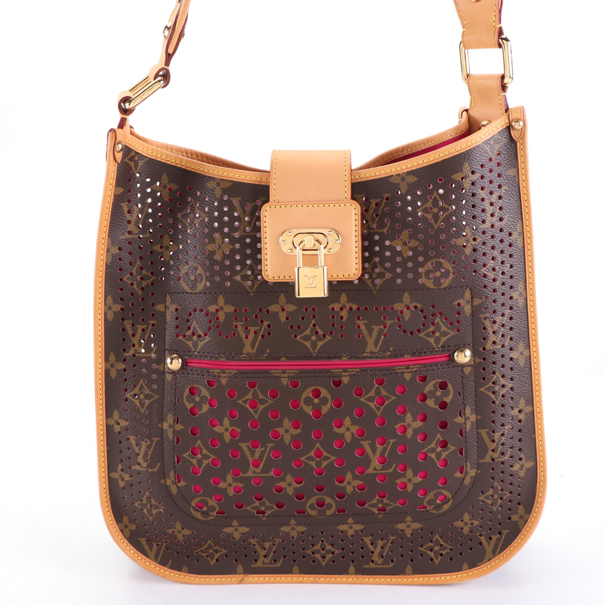 Louis Vuitton Limited Edition Musette Bag in Perforated Monogram Canvas