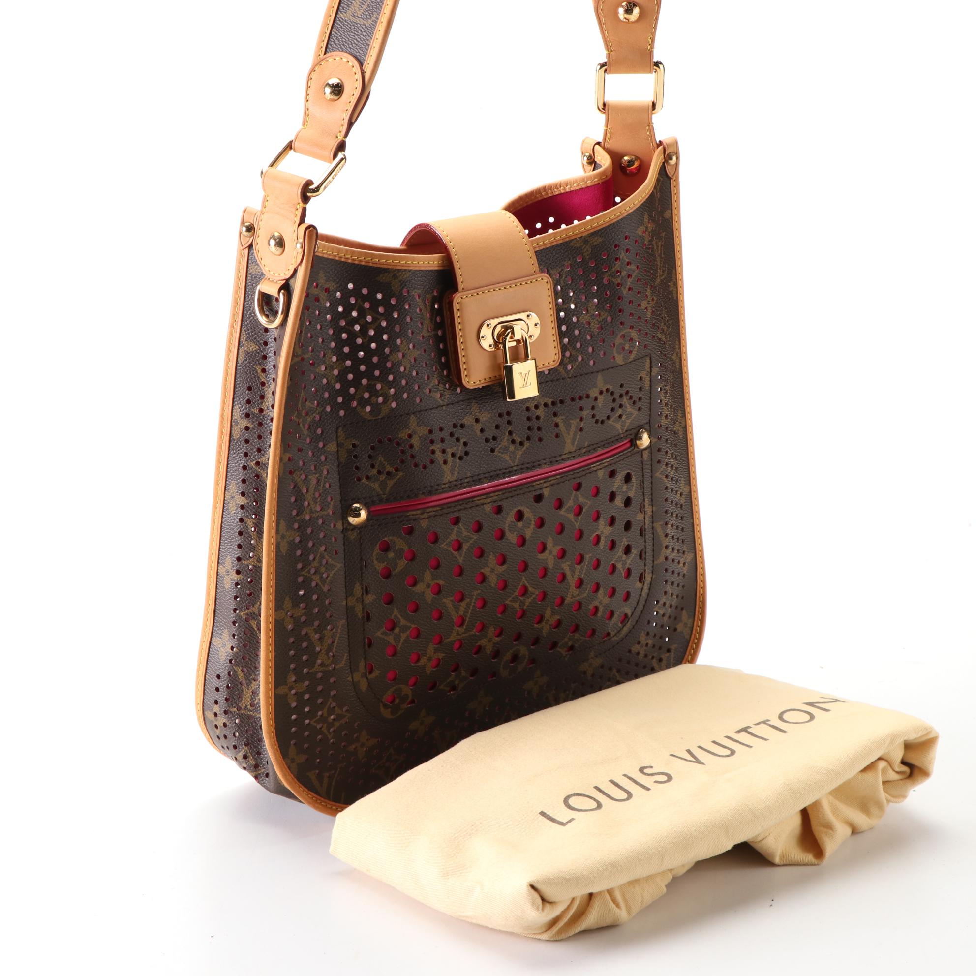 Louis Vuitton Limited Edition Musette Bag in Perforated Monogram Canvas
