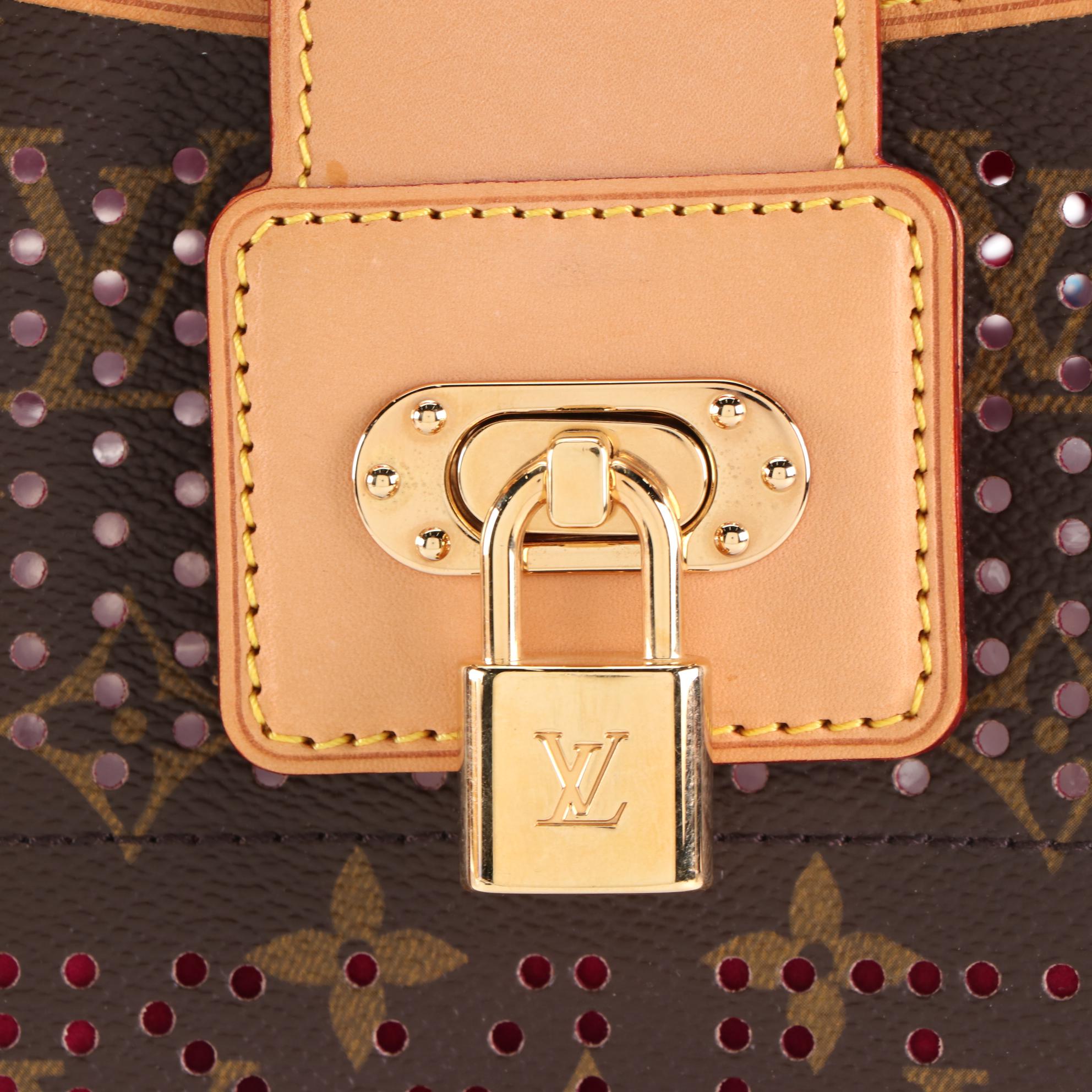 Louis Vuitton Limited Edition Musette Bag in Perforated Monogram Canvas