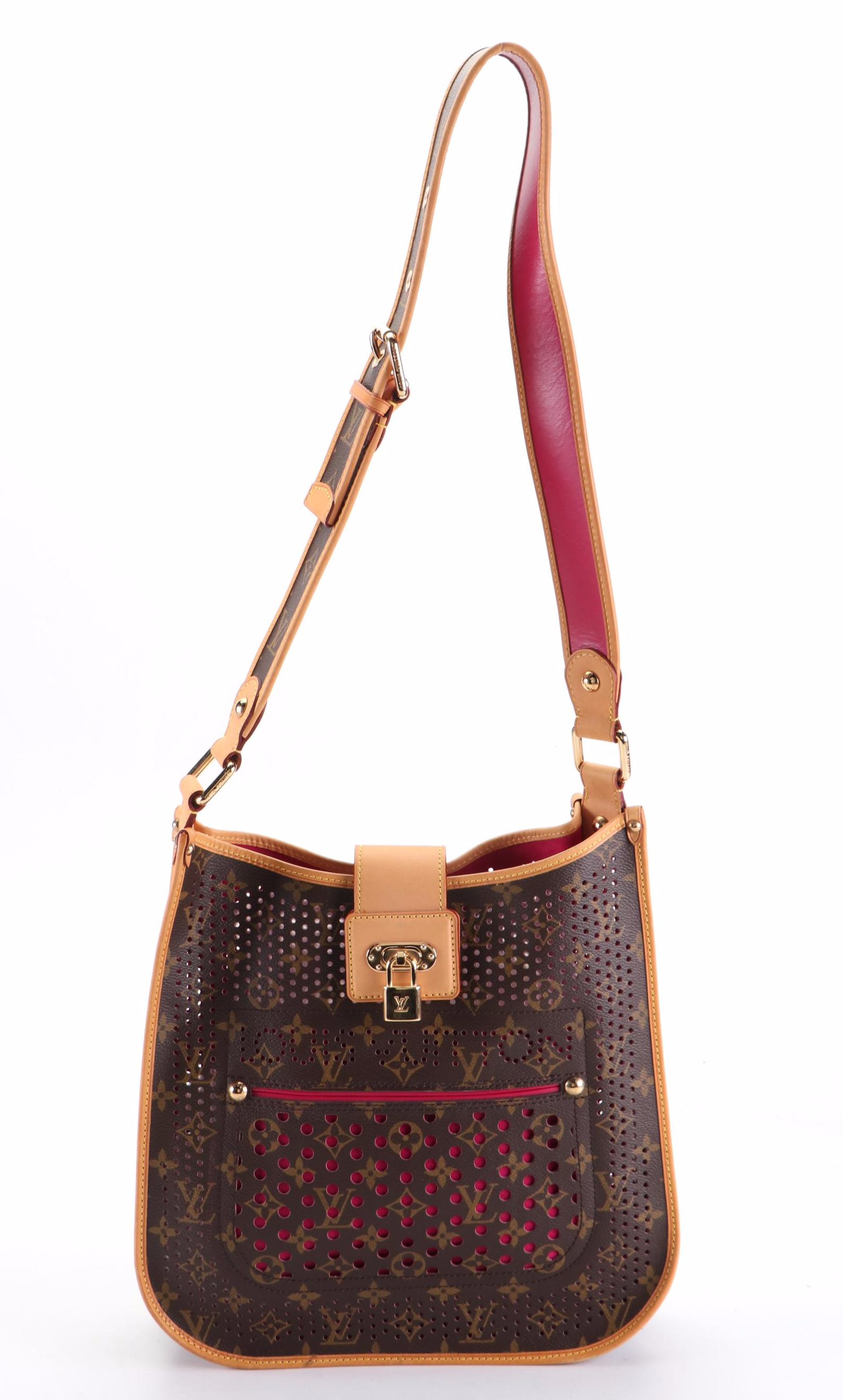 Louis Vuitton Limited Edition Musette Bag in Perforated Monogram Canvas