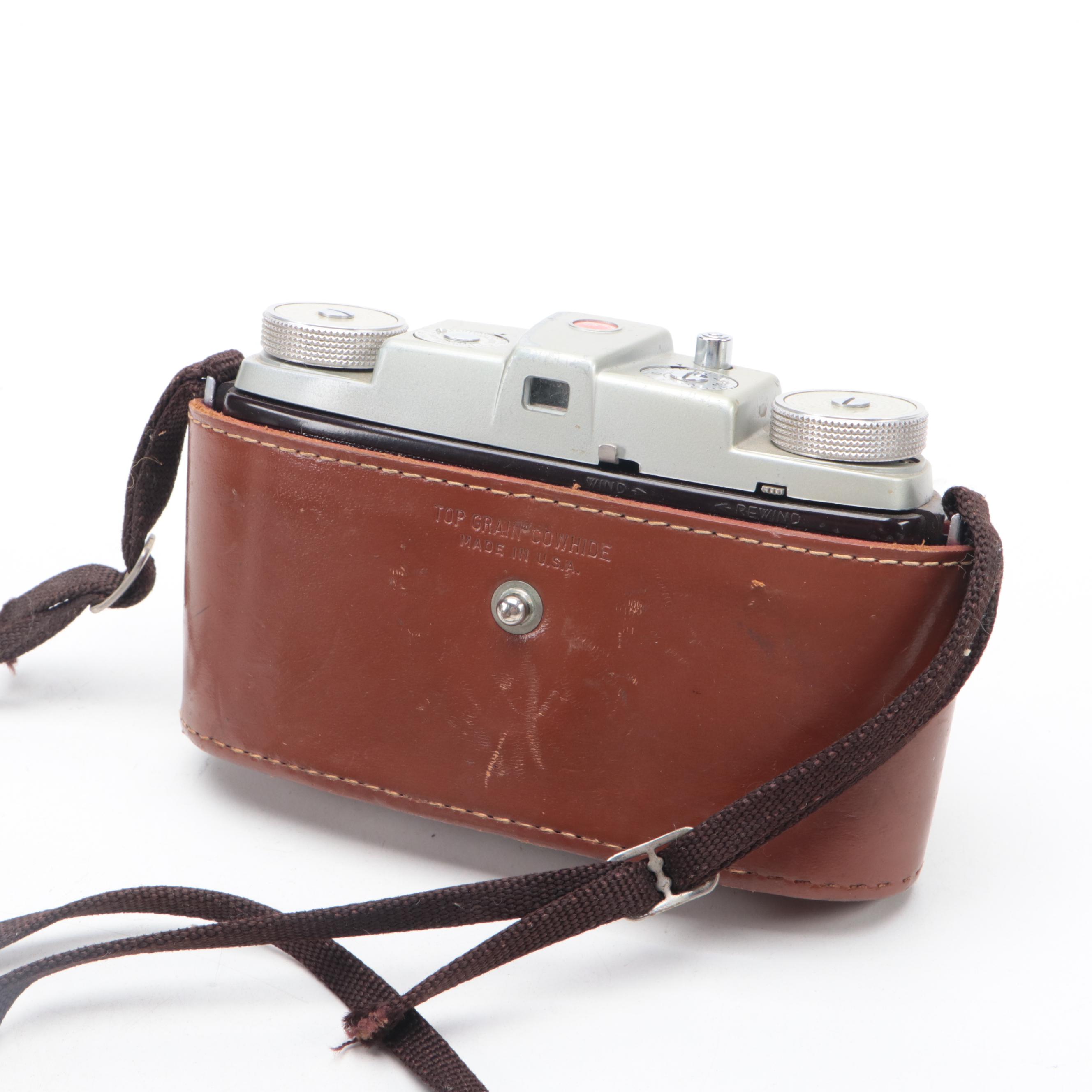 Polaroid Land Camera 103 With and Kodak Pony and Flashbulbs, Accessories