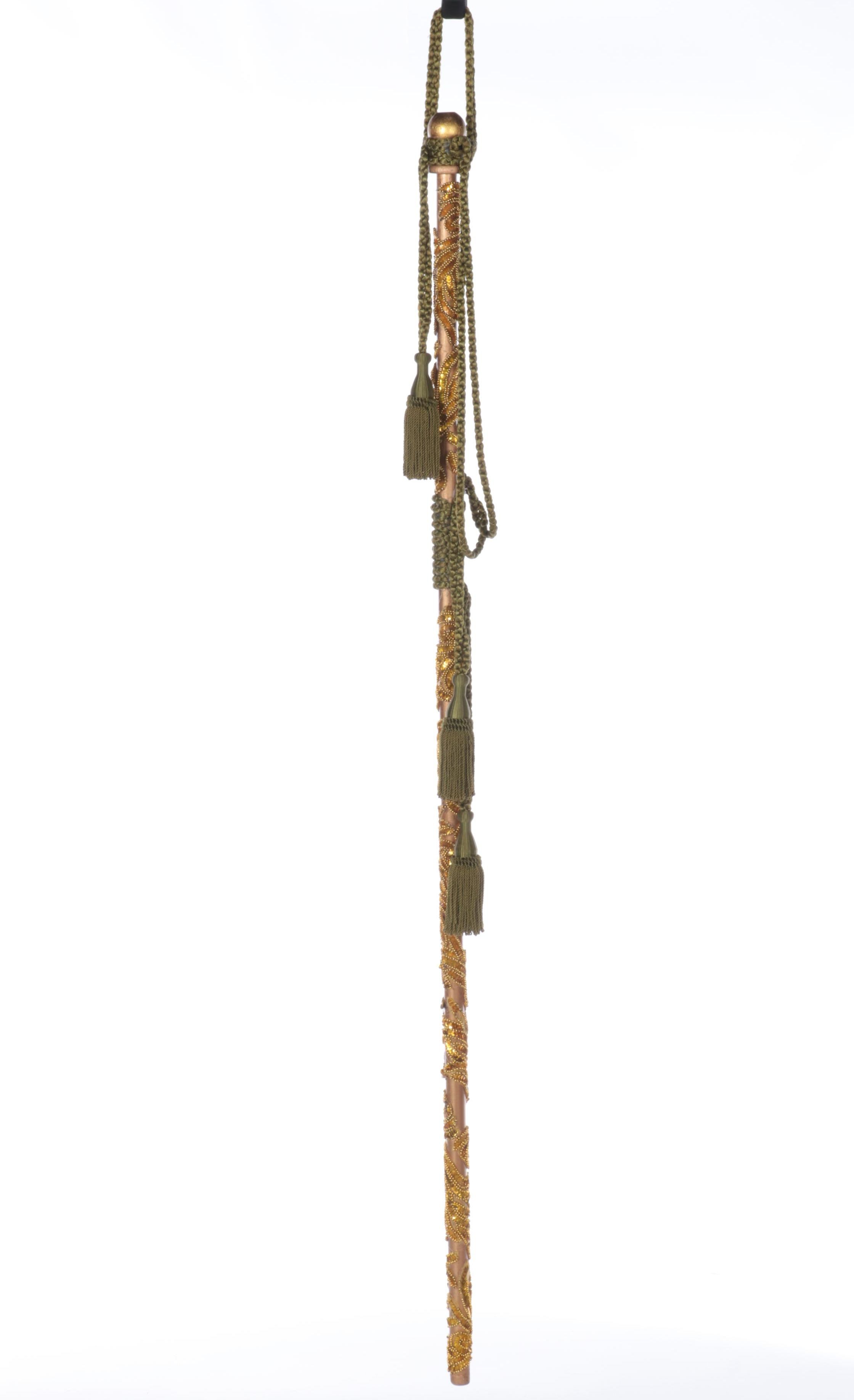 Handmade King Louis XVI Costume with Wig, Scepter, and More