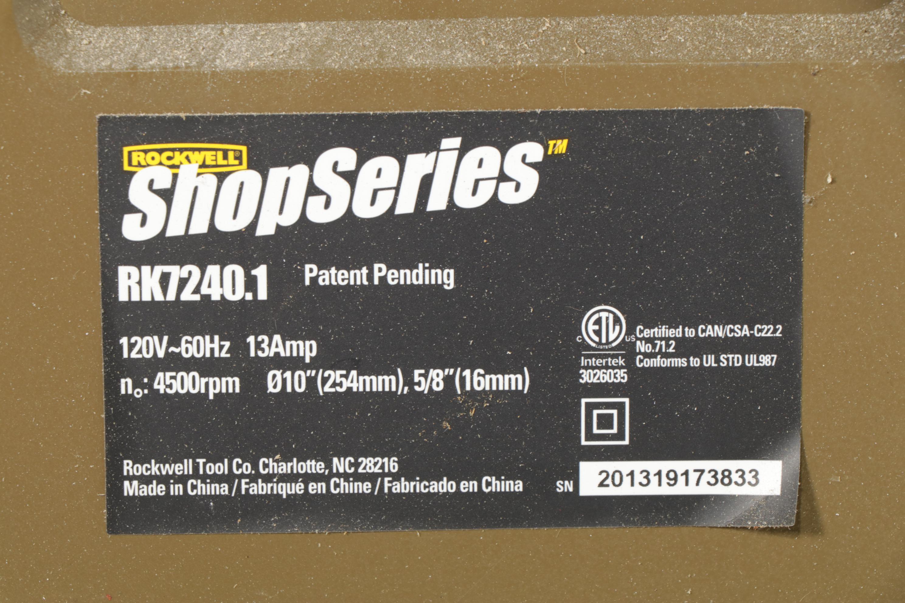 Rockwell ShopSeries 10" Table Saw with Stand Everything But The House