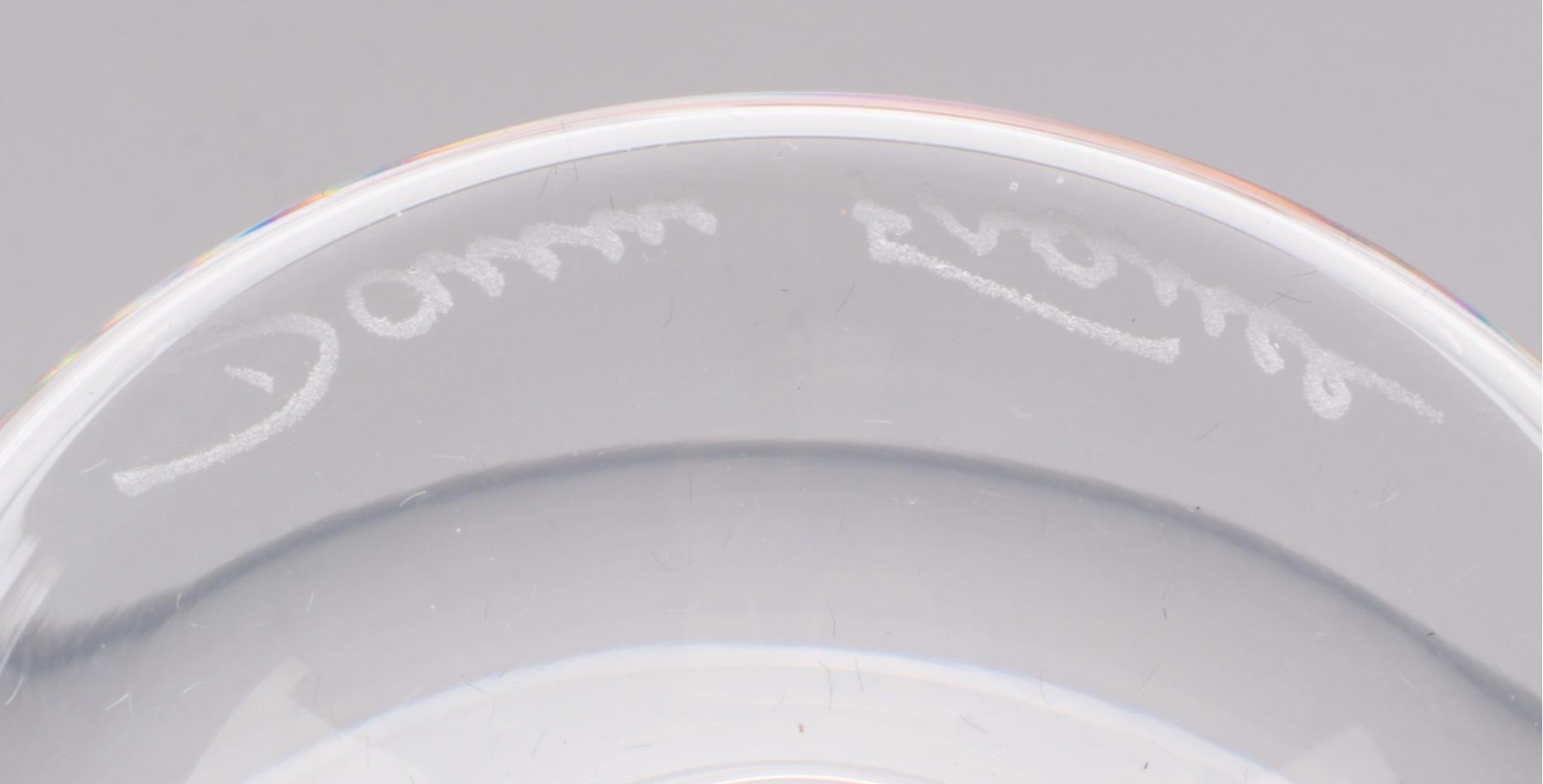 Daum Pate de Verre Butterfly Perfume Bottle with Box