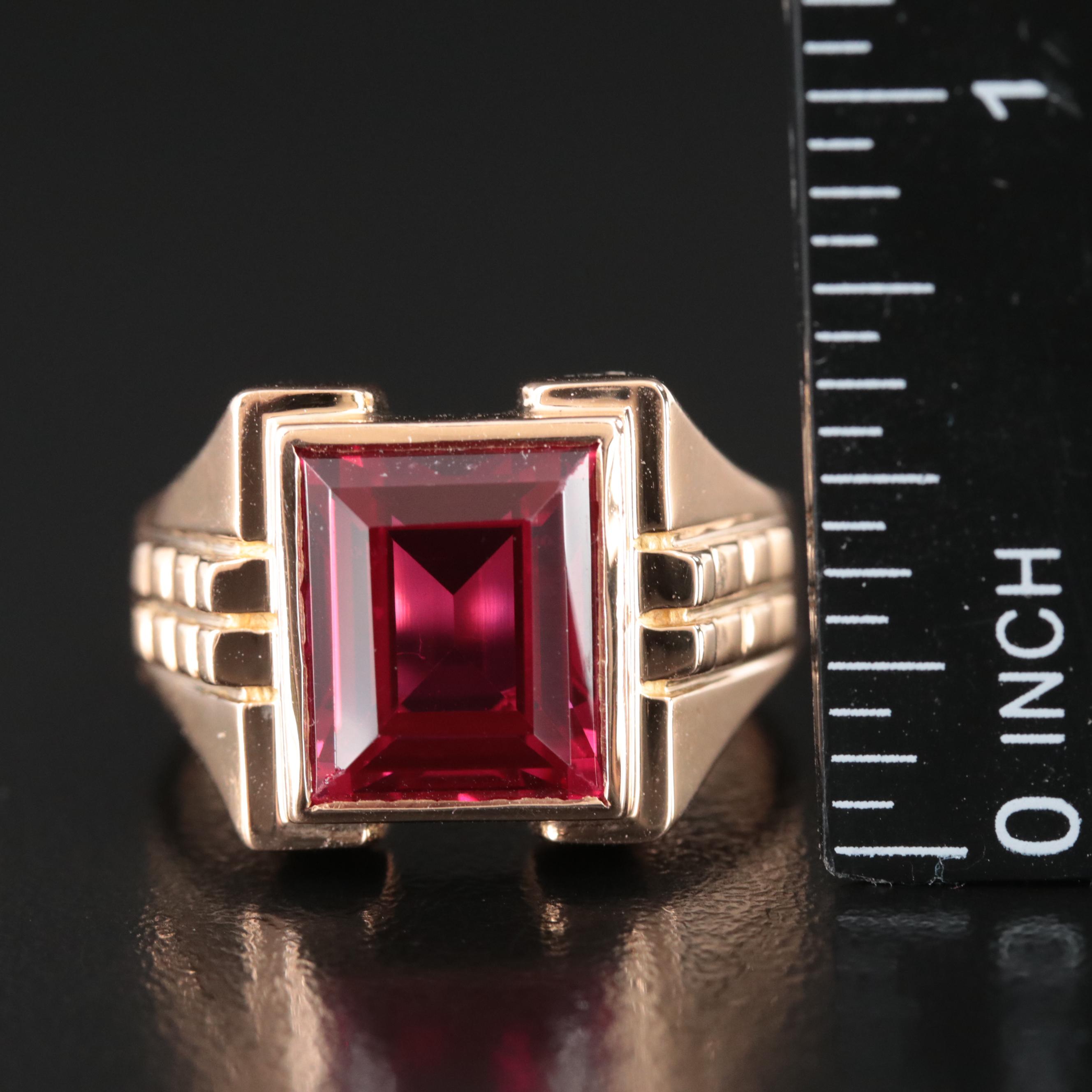 18K Ruby Ring