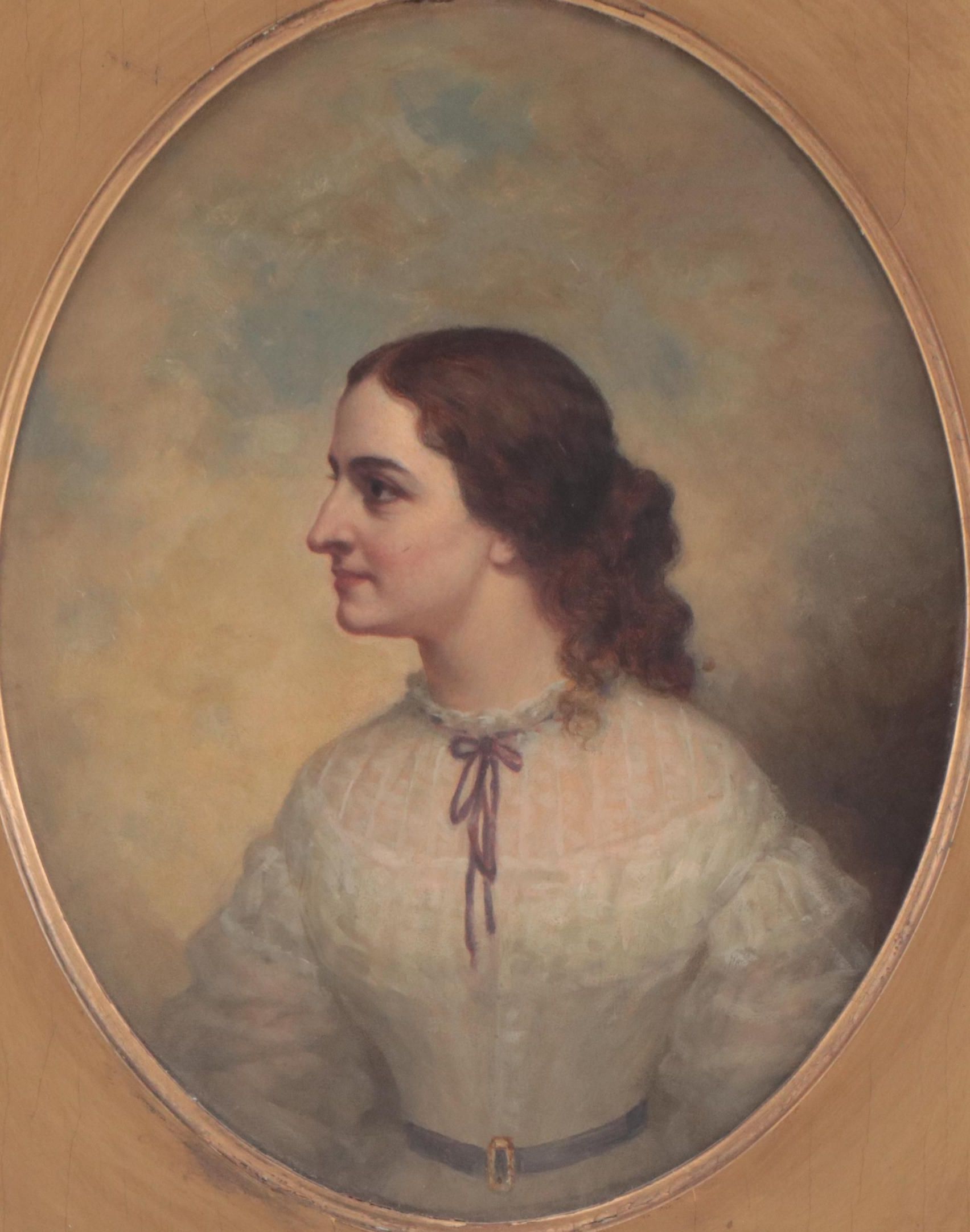 Portrait Oil Painting of Woman