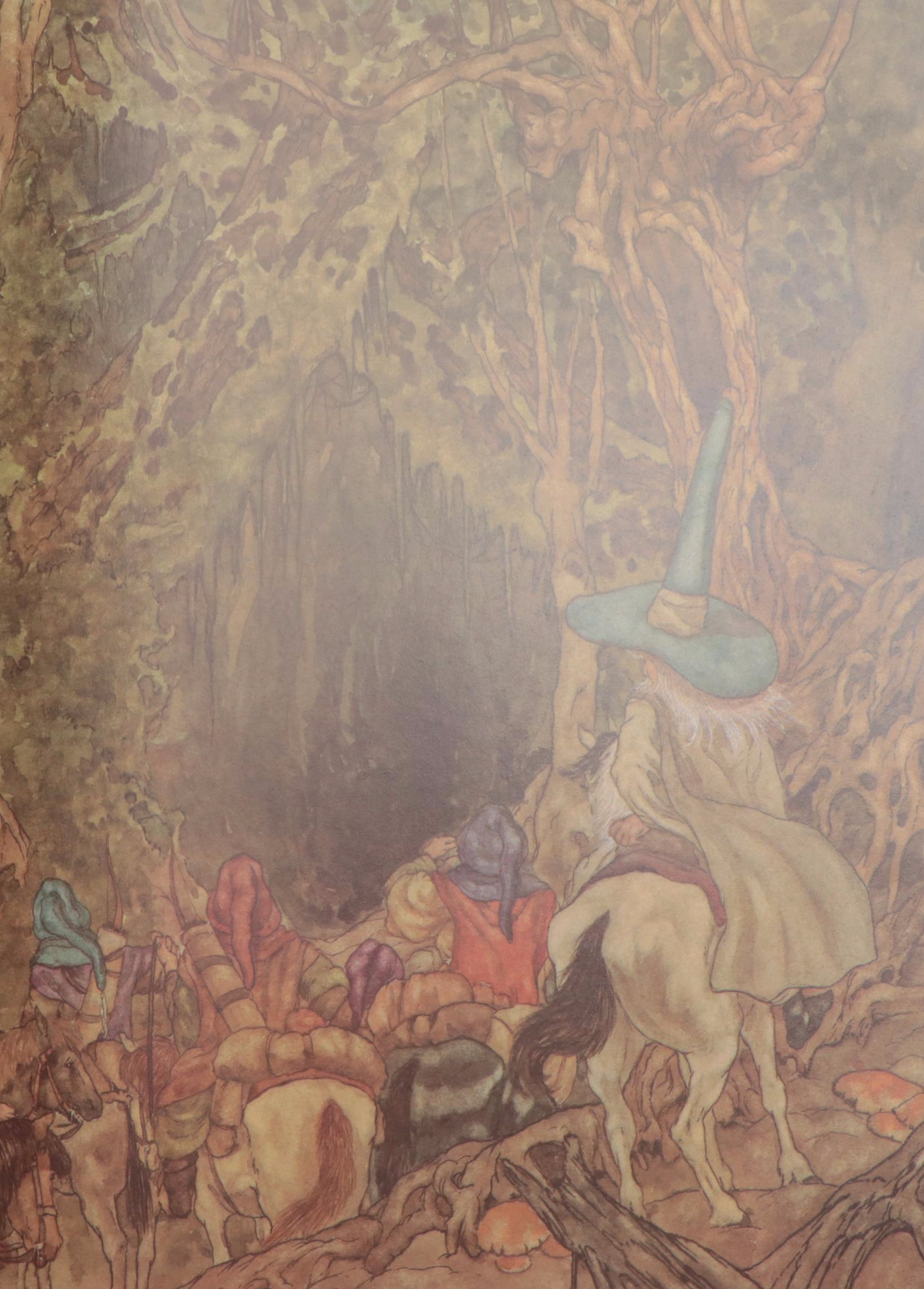First Illustrated Edition "The Hobbit" by J. R. R. Tolkien, 1984