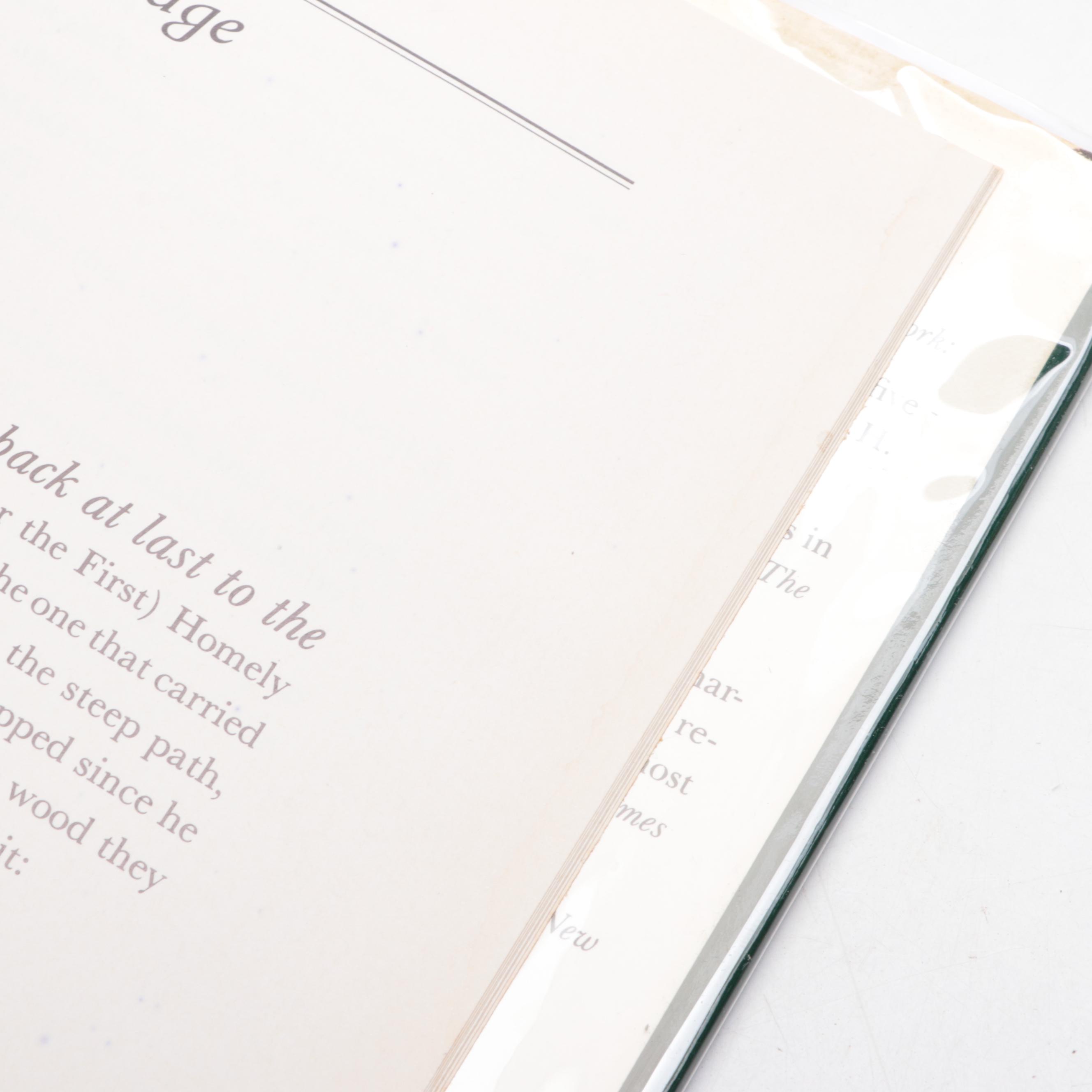 First Illustrated Edition "The Hobbit" by J. R. R. Tolkien, 1984