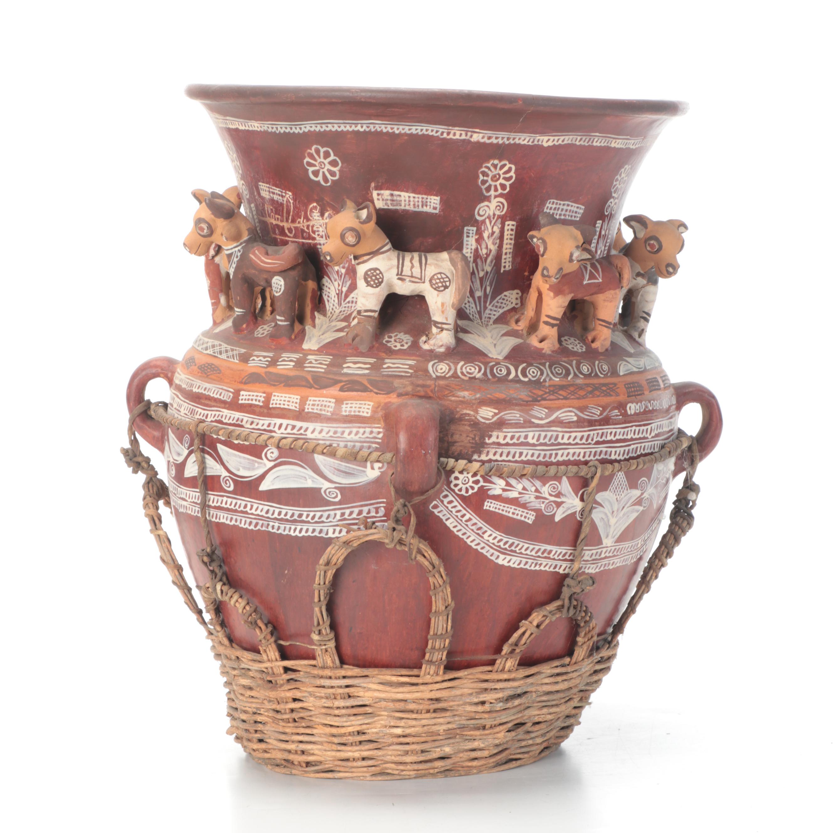 工芸品 Peruvian Quenua harvest pottery 工芸品 Peruvian Quenua harvest pottery 工芸品 Peruvian Quenua