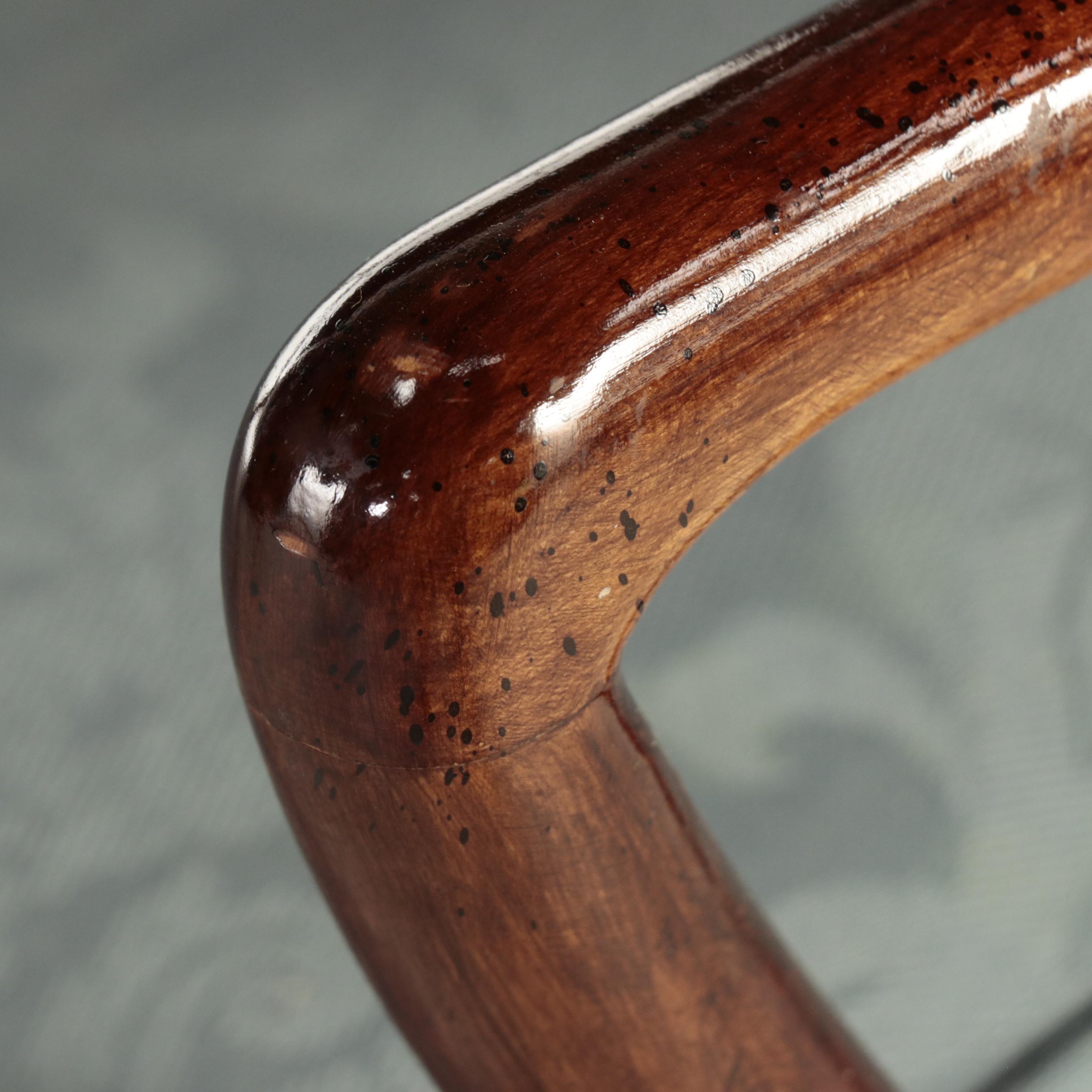 Henredon Chinese Style Hardwood Extension Dining Table and Six Chairs