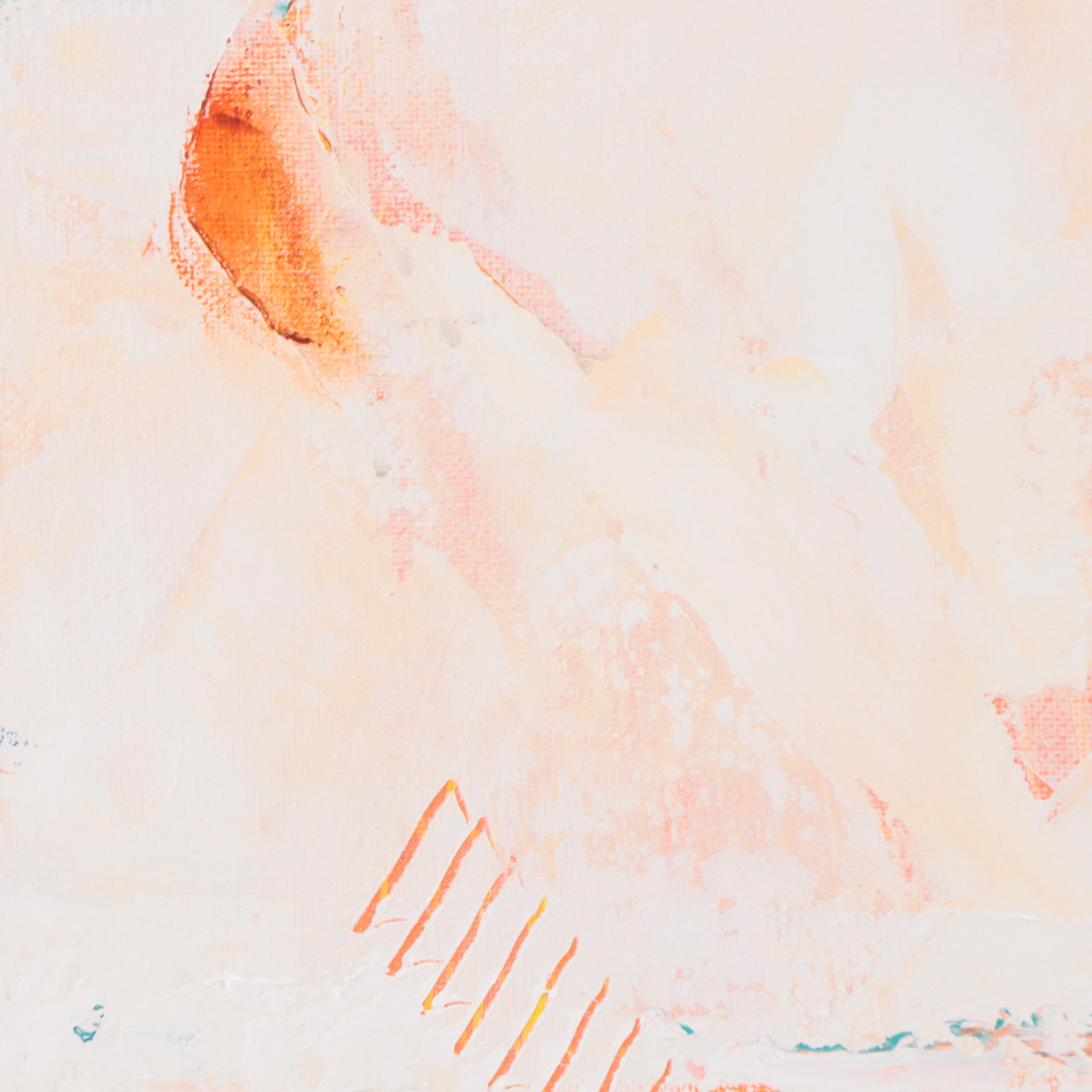 Sanna Abstract Acrylic Painting "Sea Foam," 2023