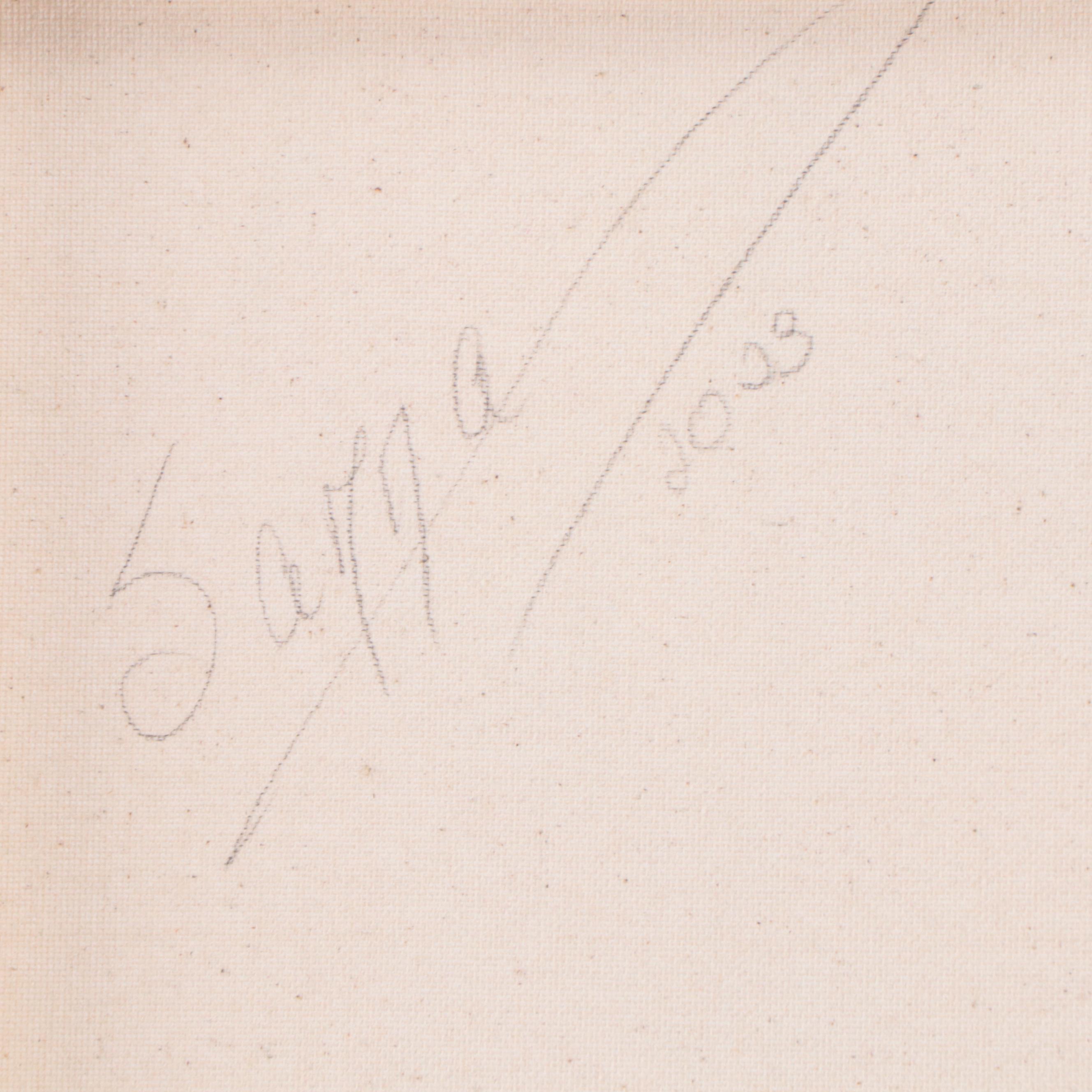 Sanna Abstract Acrylic Painting "Sea Foam," 2023