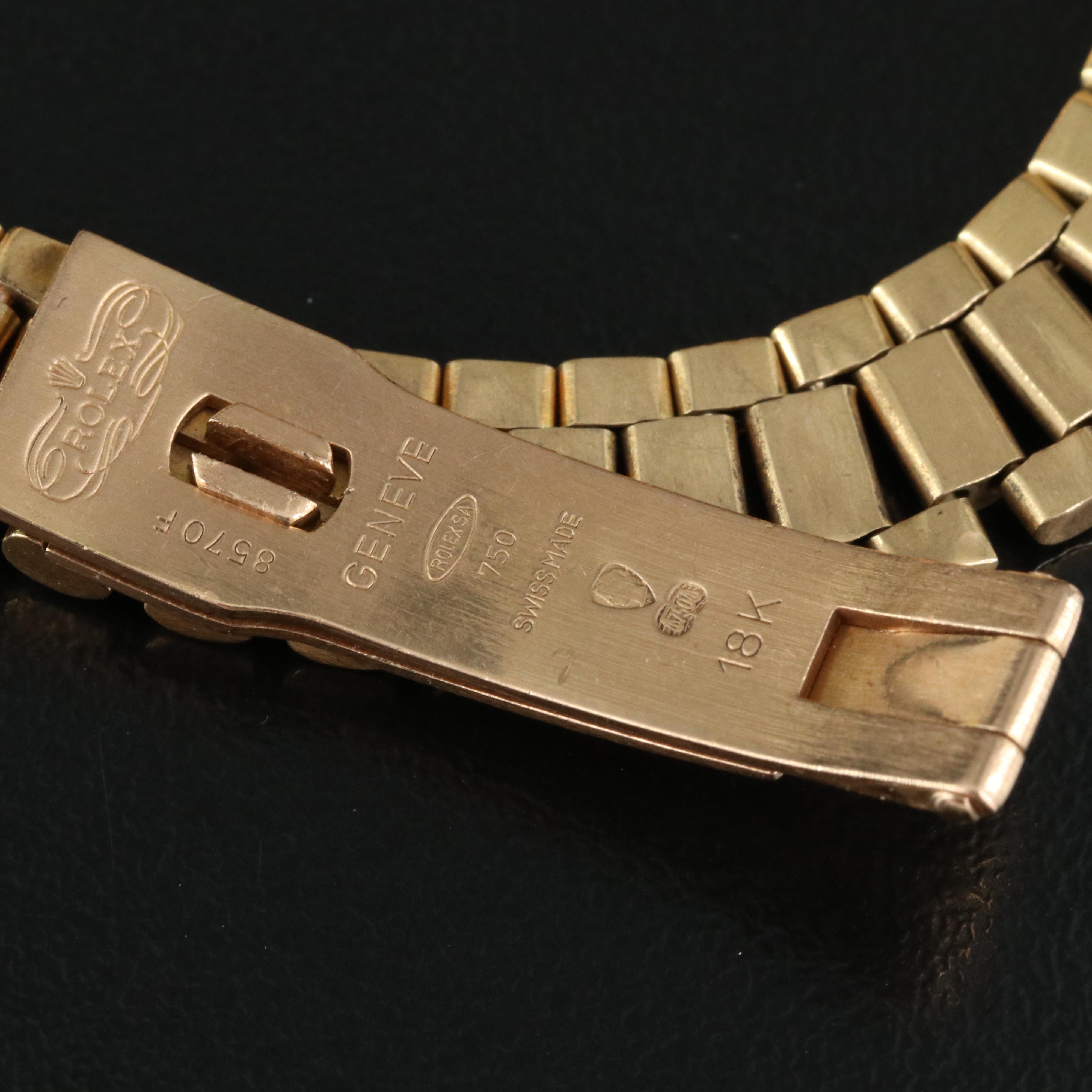 1982 Rolex Custom Diamond Dial Datejust Watch