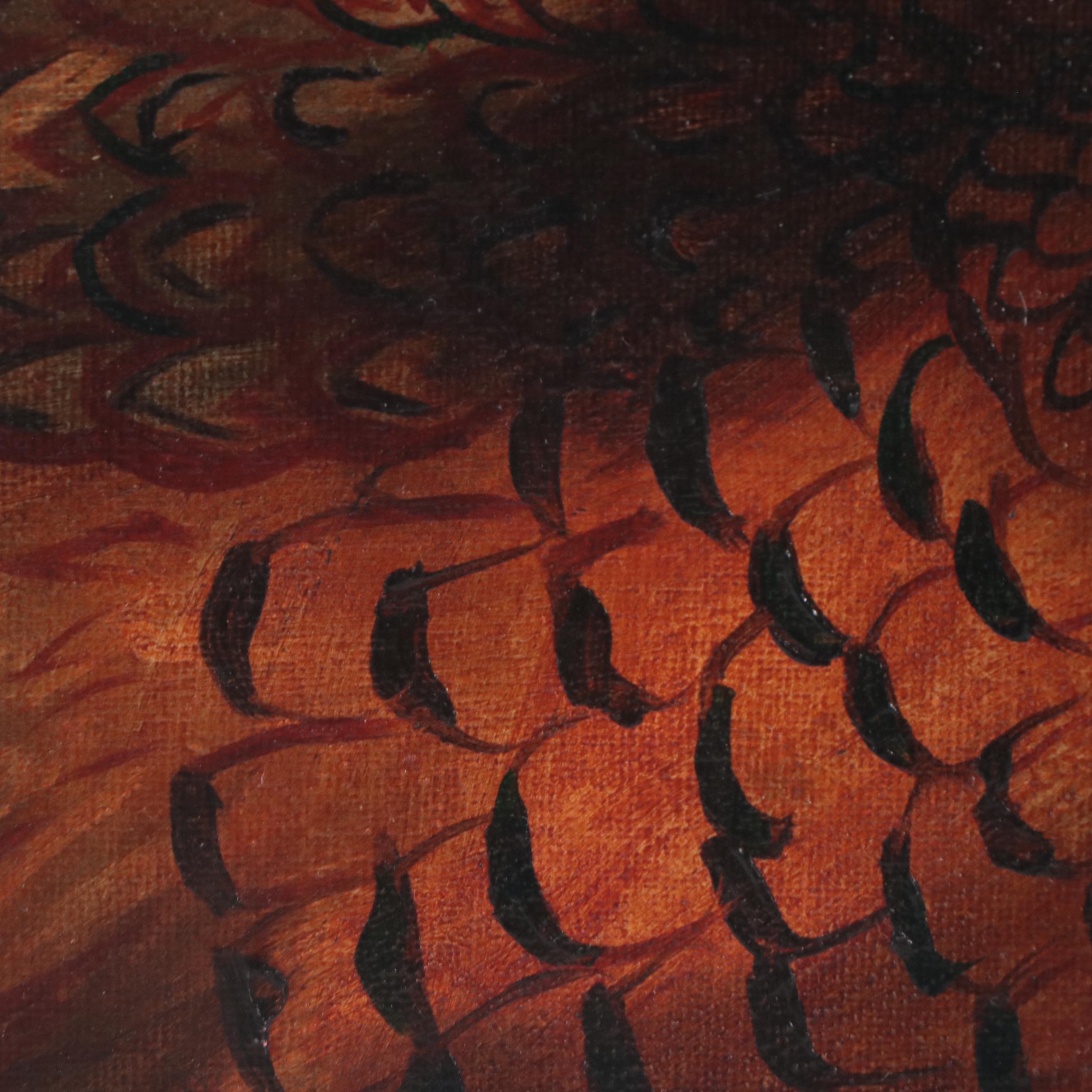 David Andrews Oil Painting "Pheasant," 2019