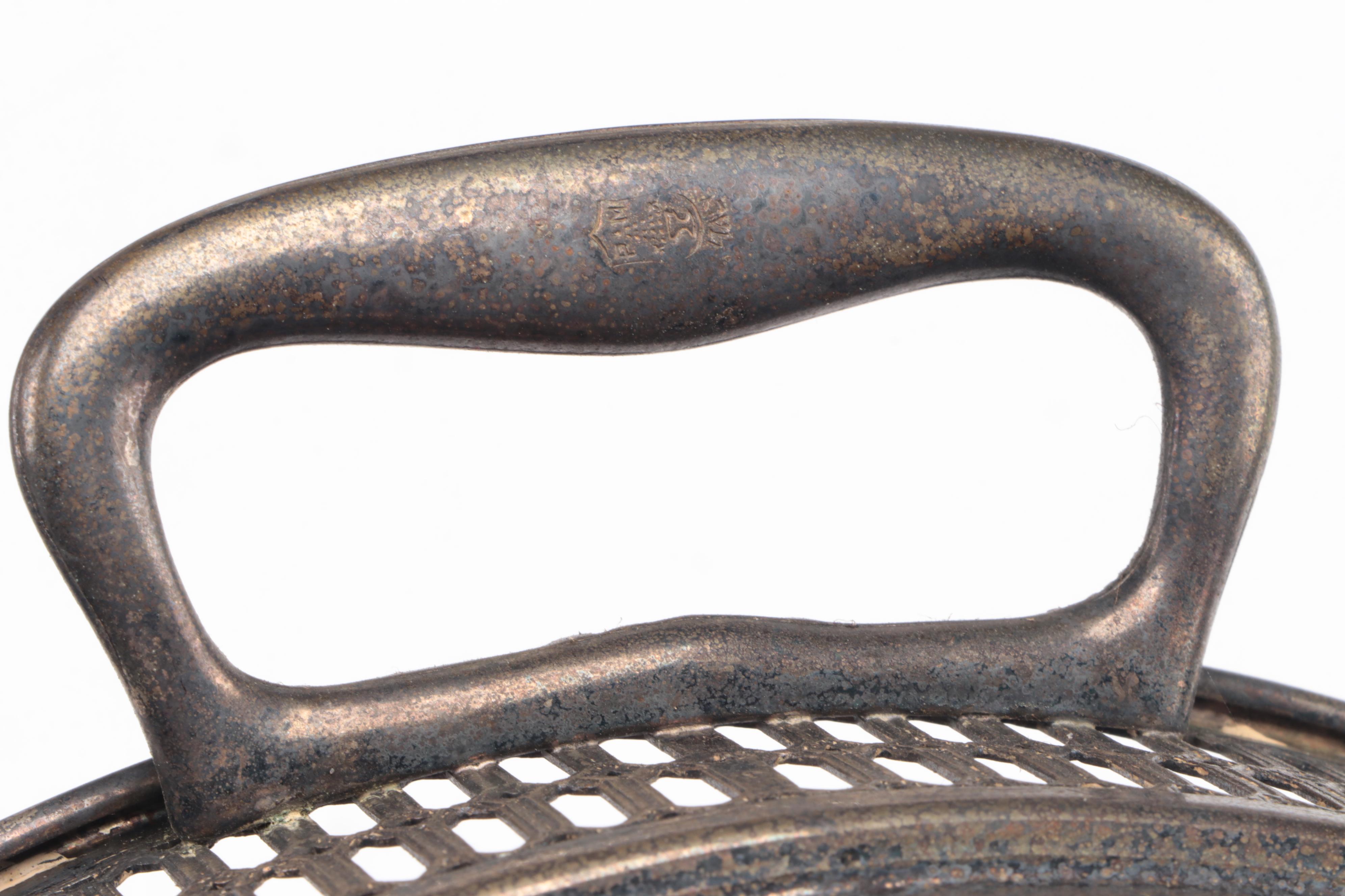 Sheridan Silver Co. Gallery Tray with Glasses and Other Silver Plate Serveware