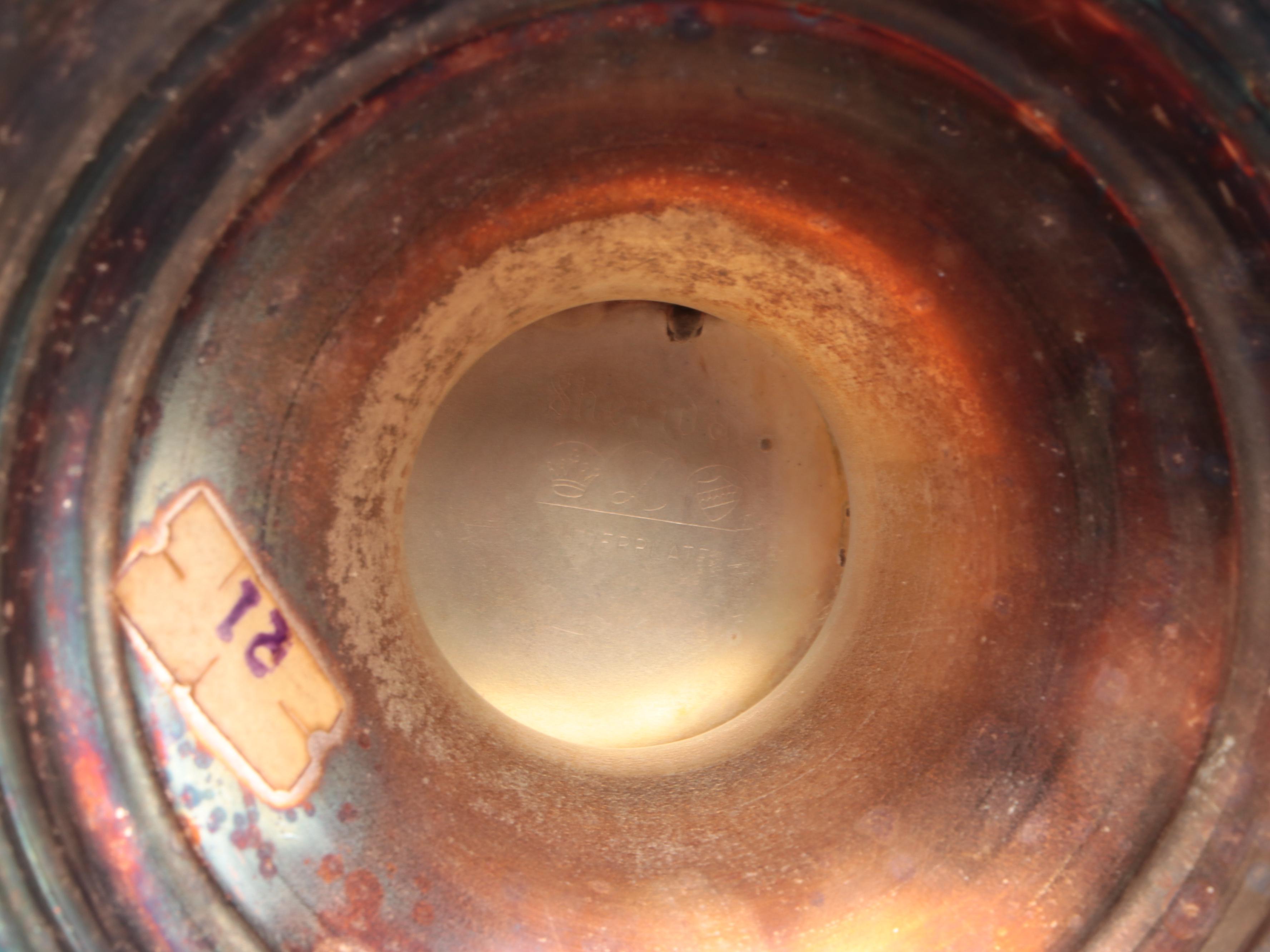 Sheridan Silver Co. Gallery Tray with Glasses and Other Silver Plate Serveware