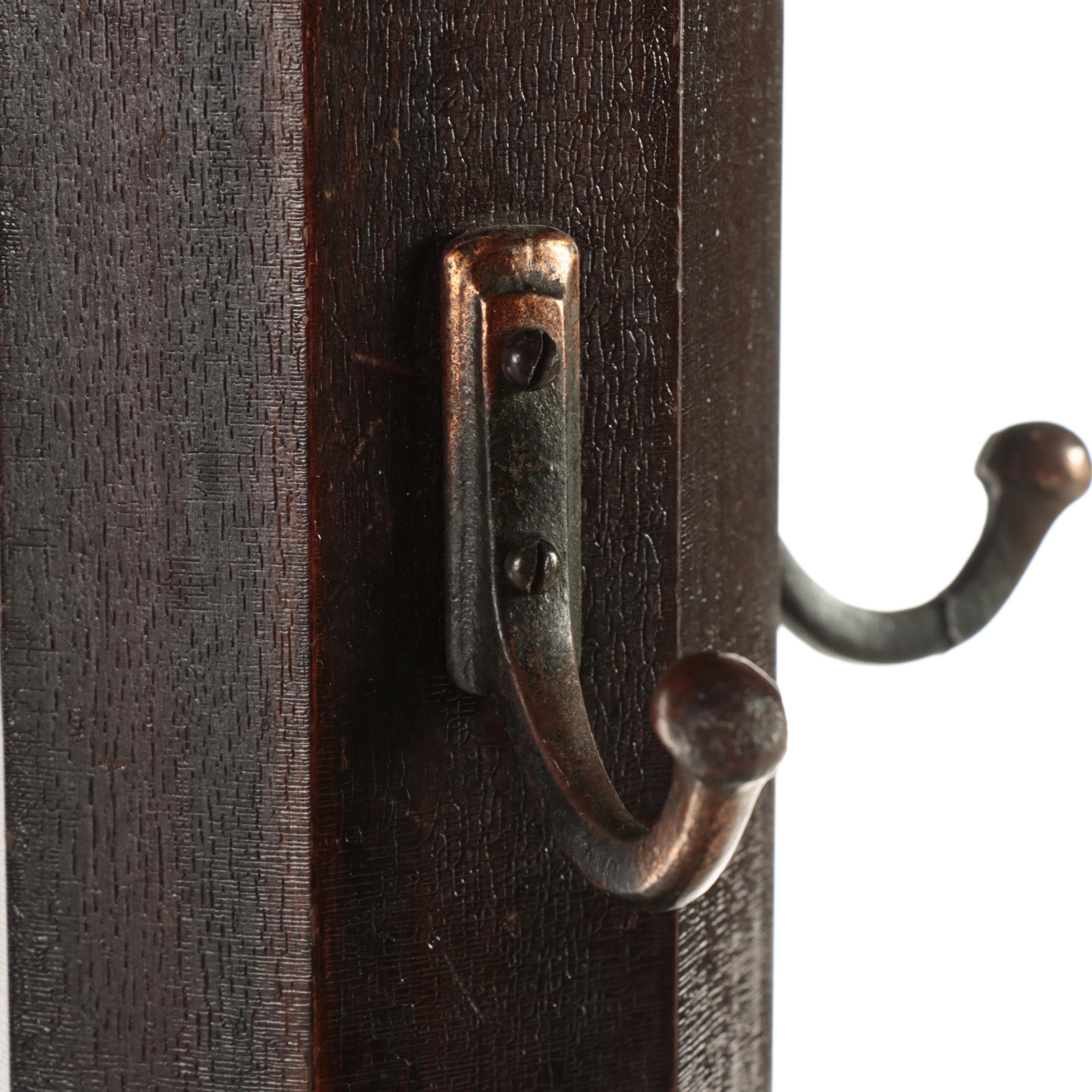 Victorian Hardwood Coat Tree