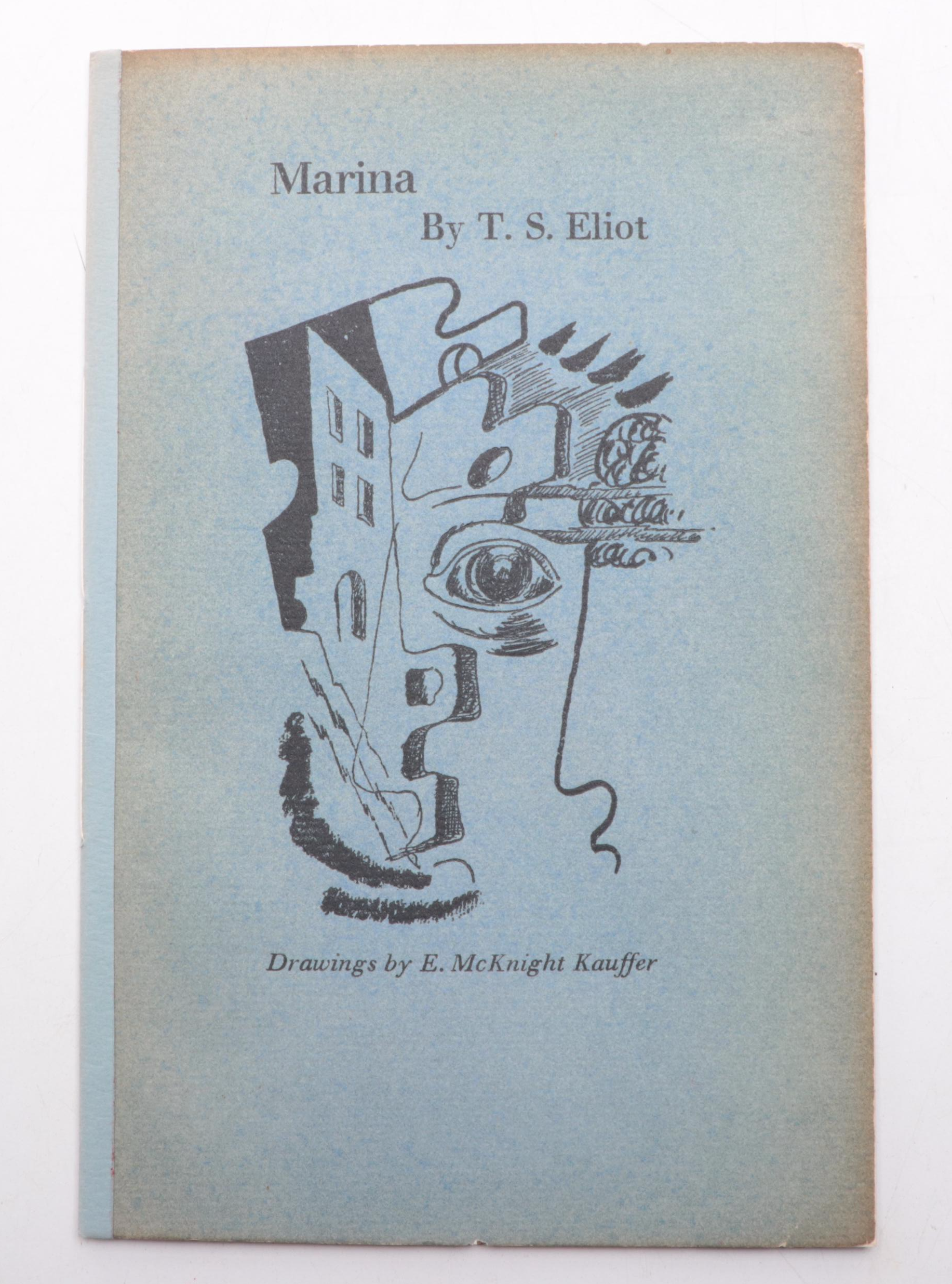T. S. Eliot Signed "A Song for Simeon" with "Marina" Poetry Pamphlets