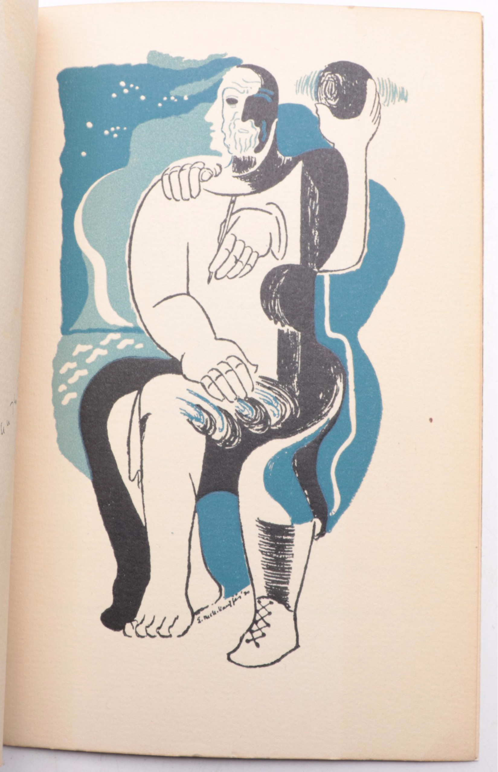 T. S. Eliot Signed "A Song for Simeon" with "Marina" Poetry Pamphlets