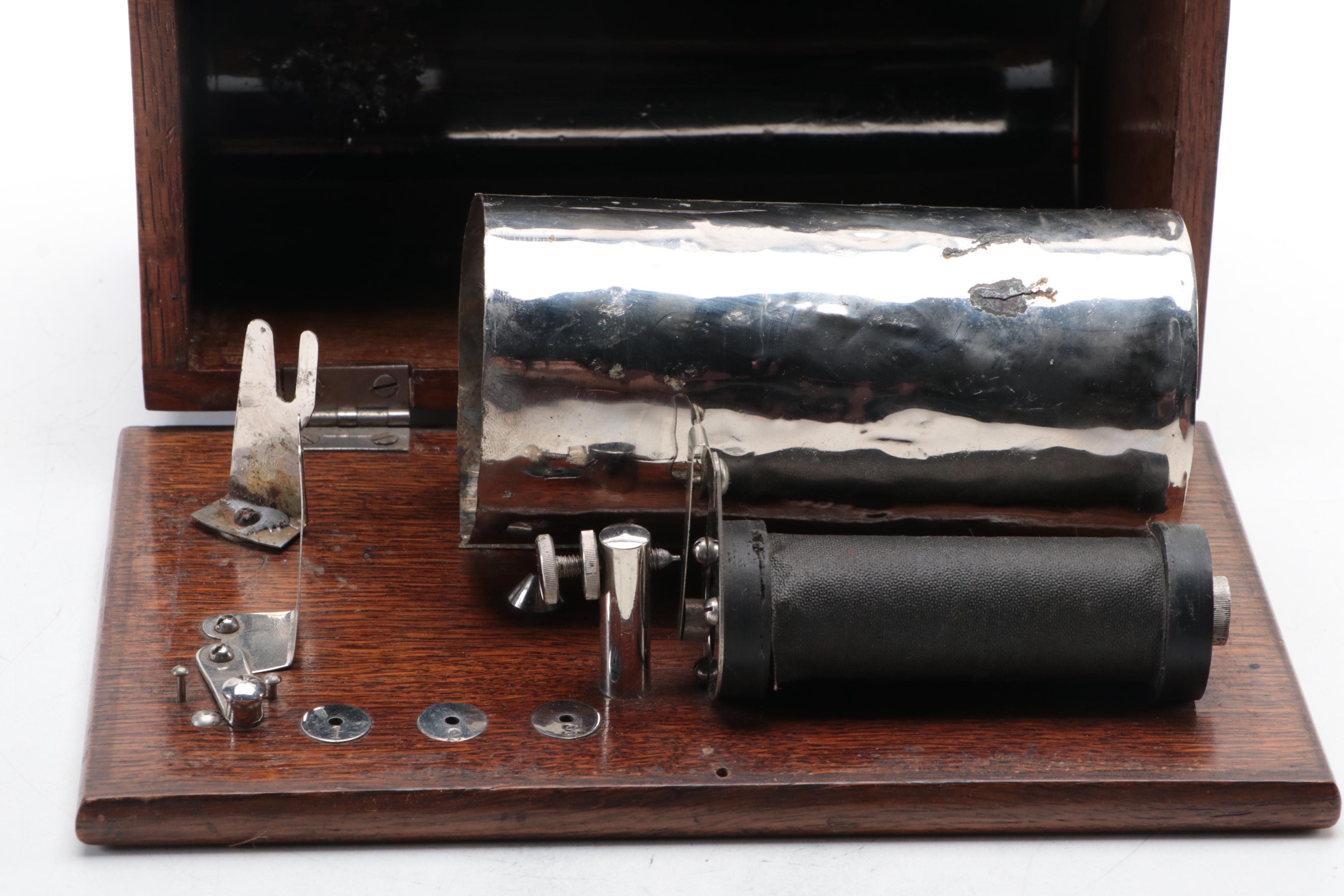 Quack Medicine Rheotome for Electrotherapy with Induction Apparatus