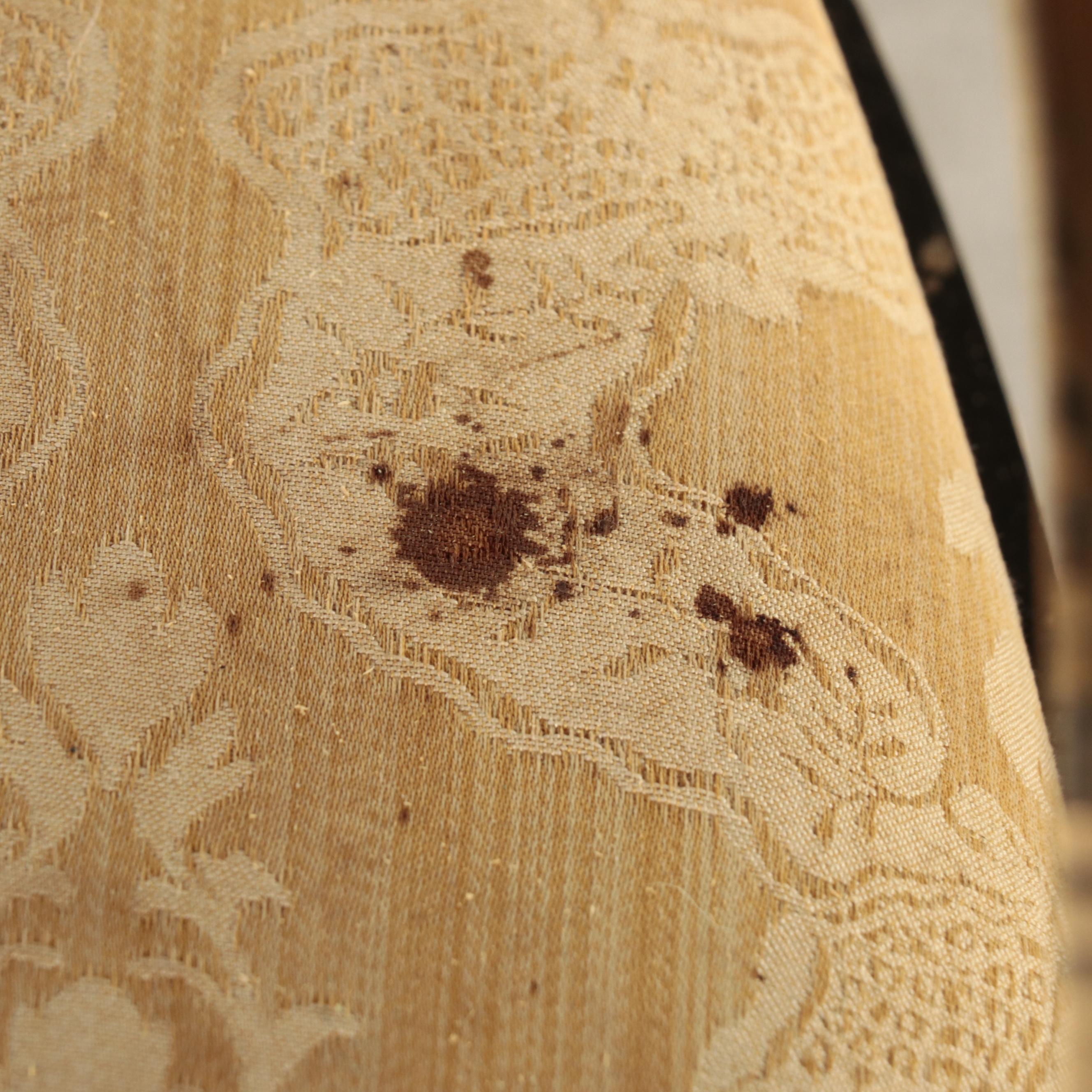 Drexel-Heritage Regency Style Ebonized and Giltwood Armchairs