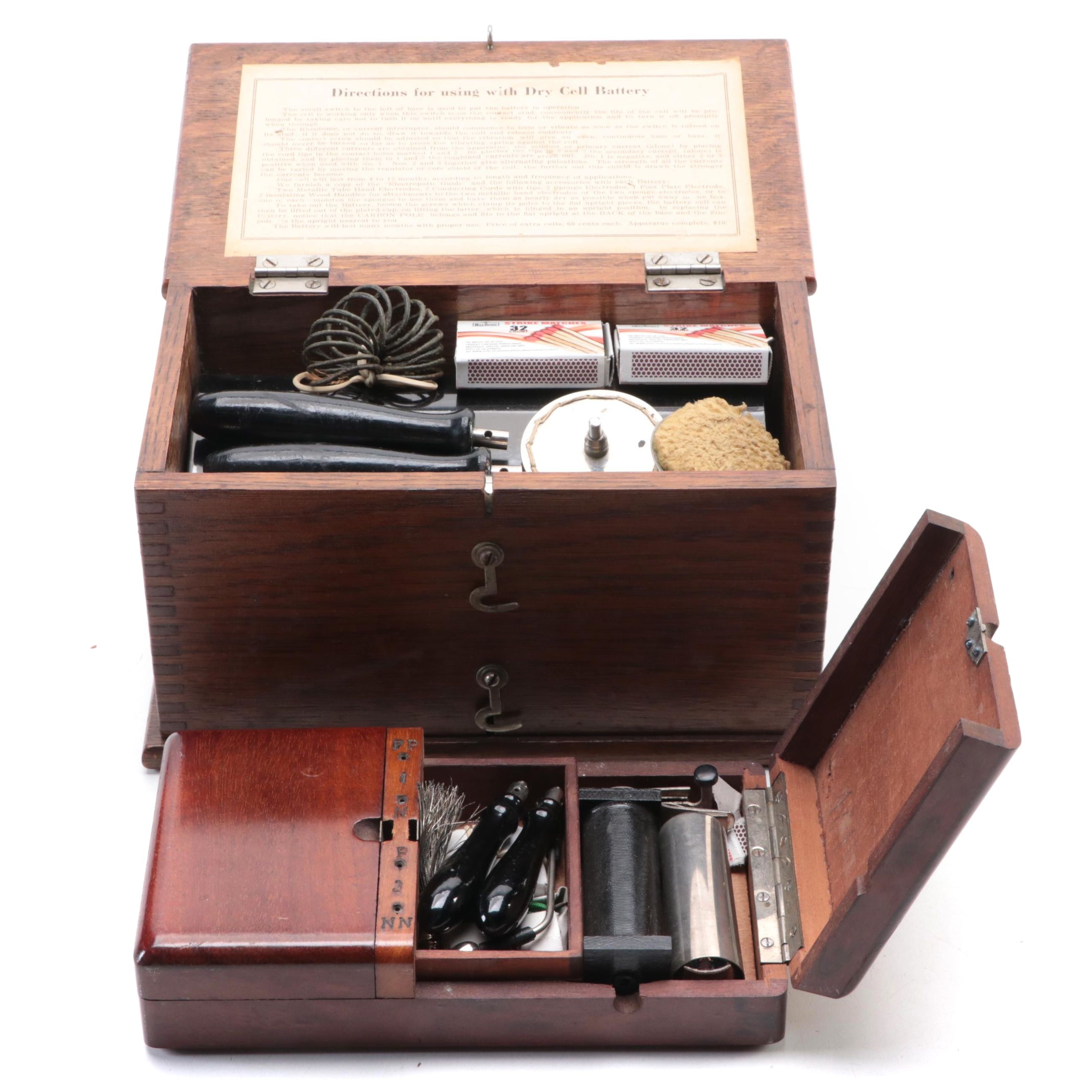 Quack Medicine Rheotome for Electrotherapy with Induction Apparatus