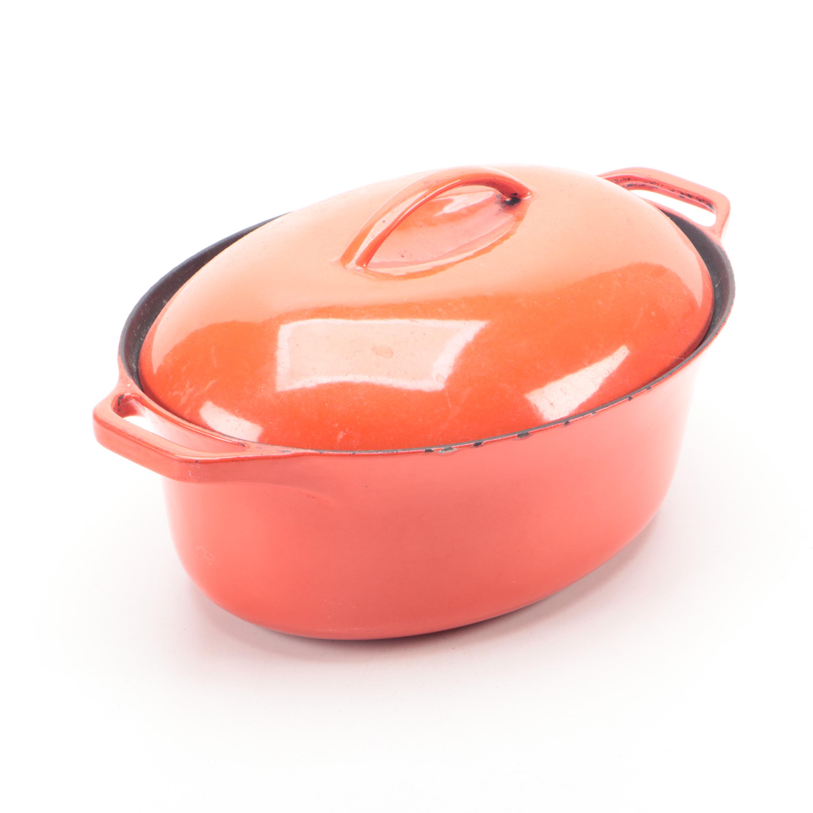 Waterford Colorcast Oval Cast Iron Enameled Dutch Oven