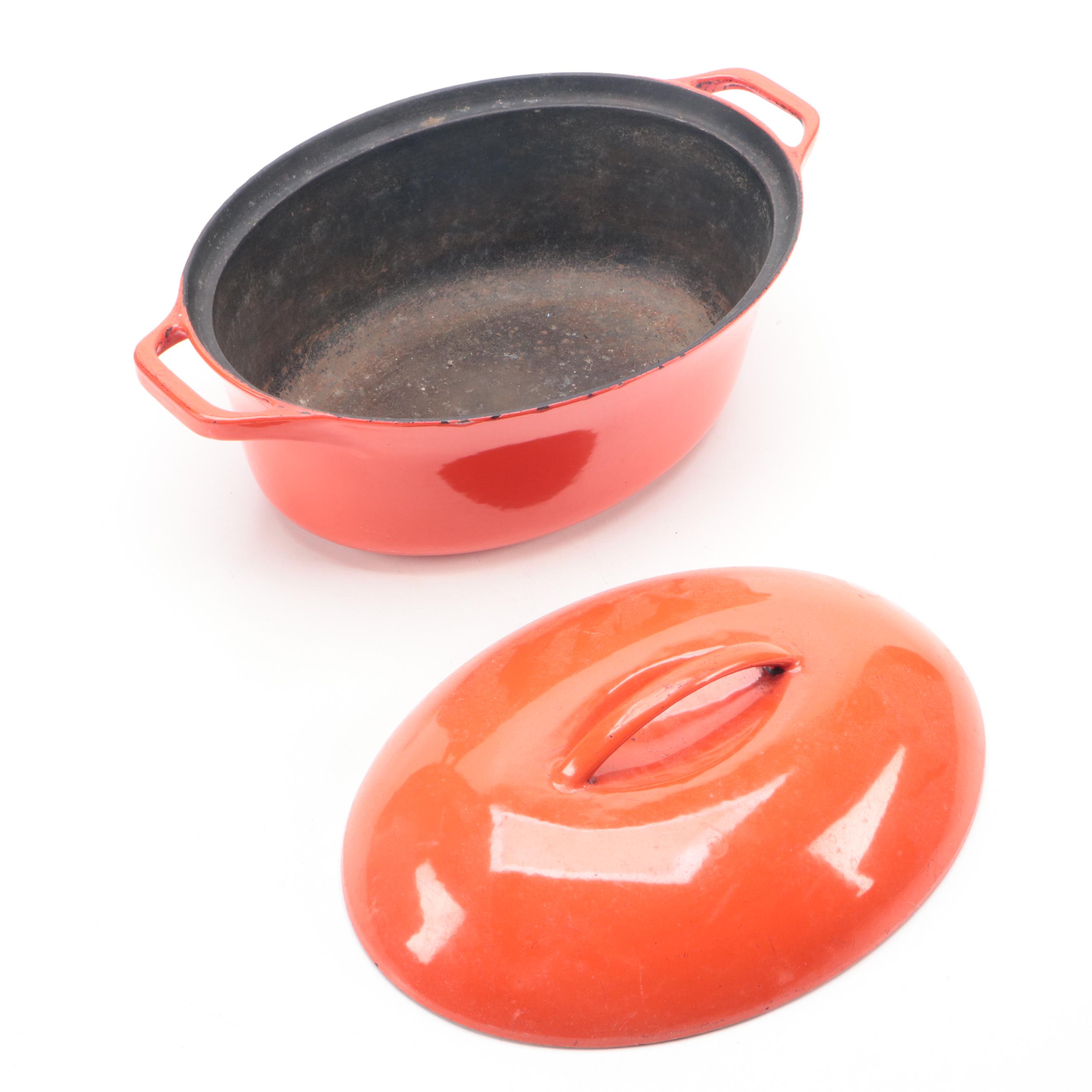 Waterford Colorcast Oval Cast Iron Enameled Dutch Oven