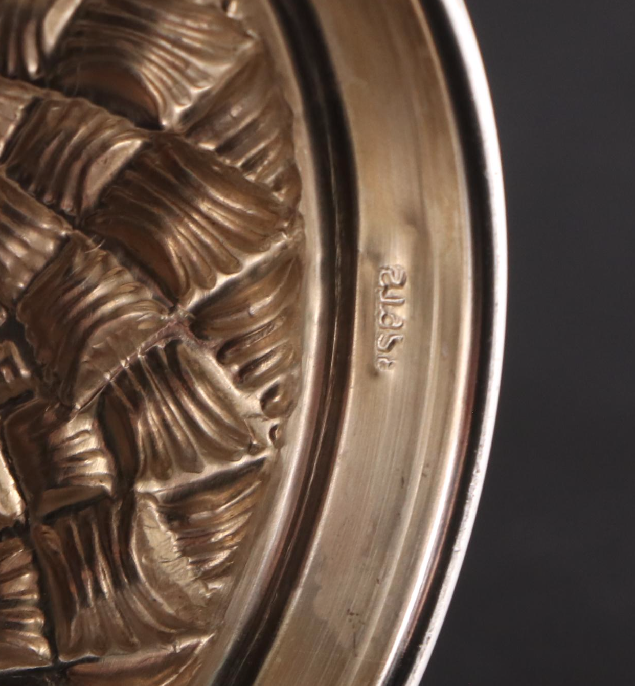 Sterling Havdalah Candle Holder