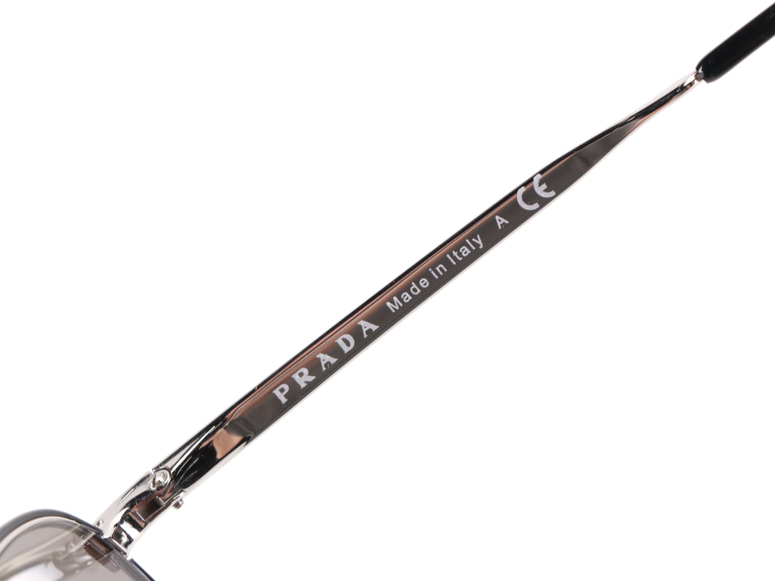 Prada SPR63T Aviator Sunglasses with Case and Box