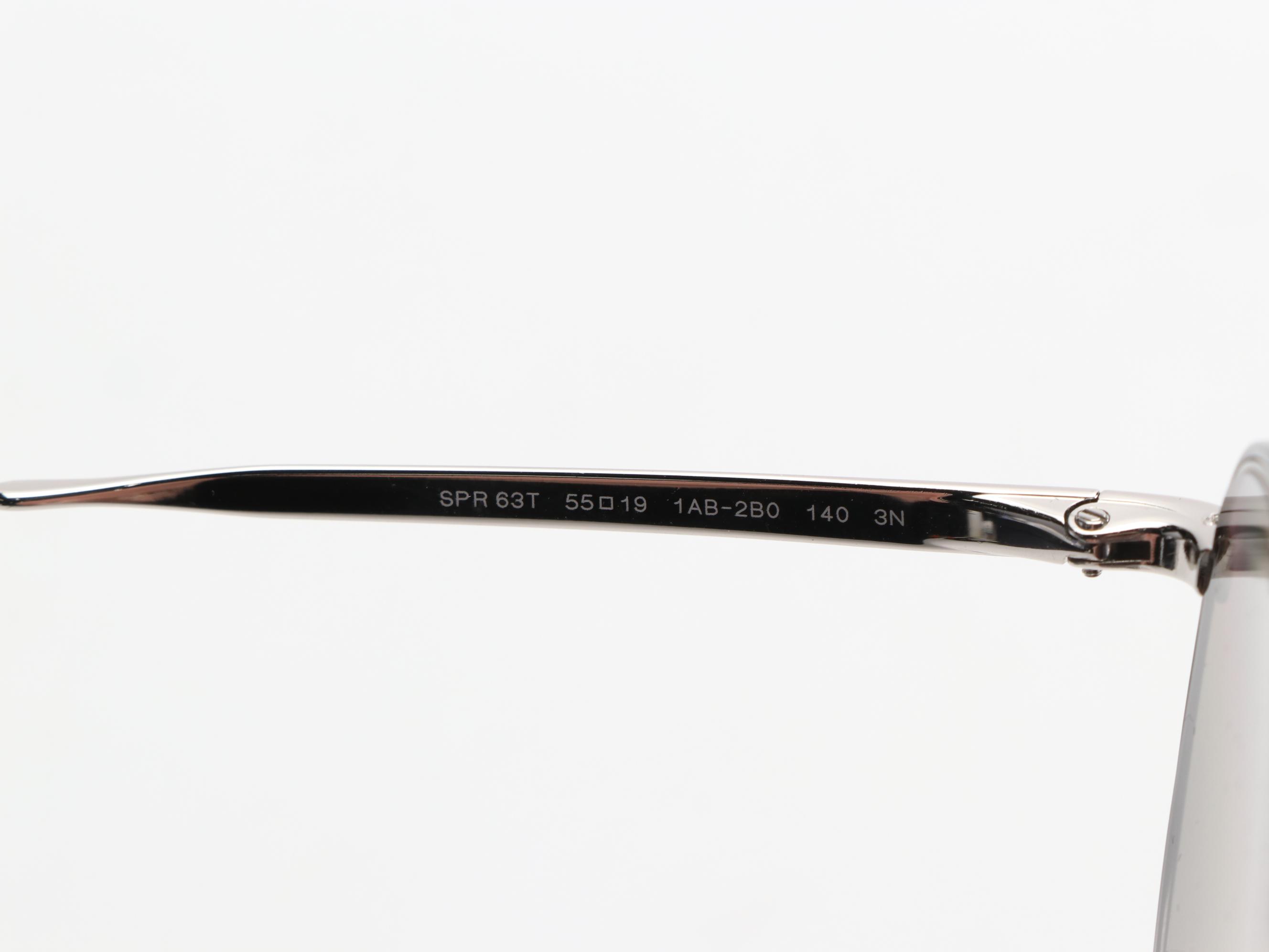 Prada SPR63T Aviator Sunglasses with Case and Box