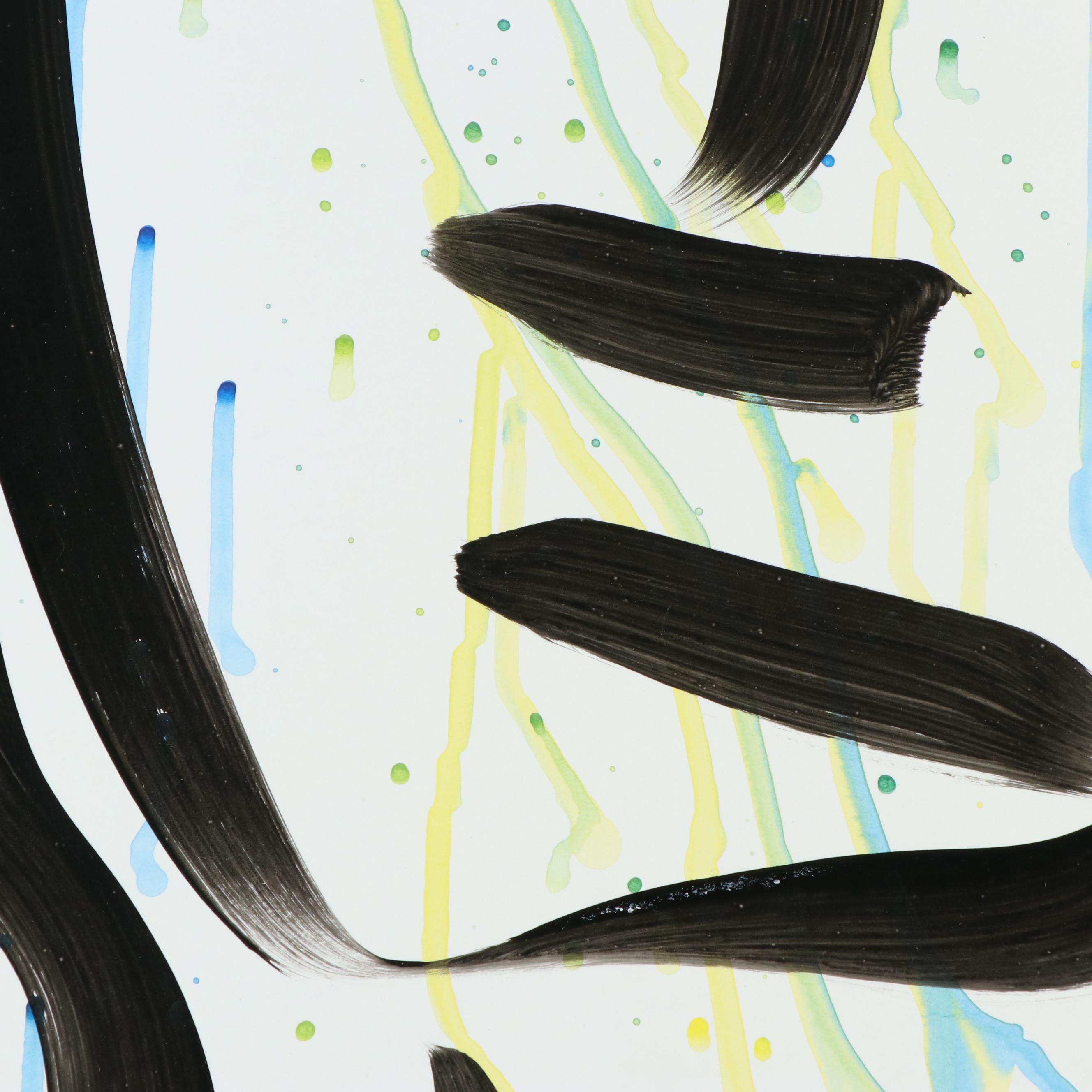 Peter Keil Abstract Acrylic Portrait