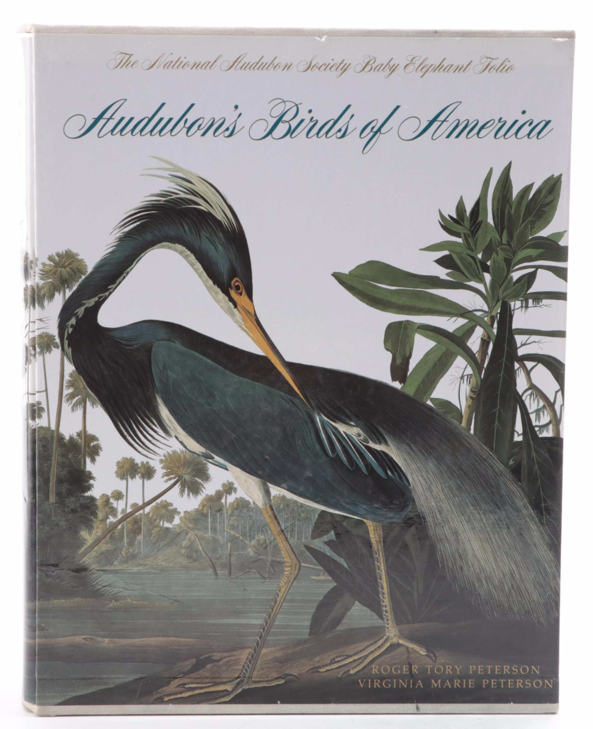 "Audubon's Birds of America" Baby Elephant Folio by the Petersons