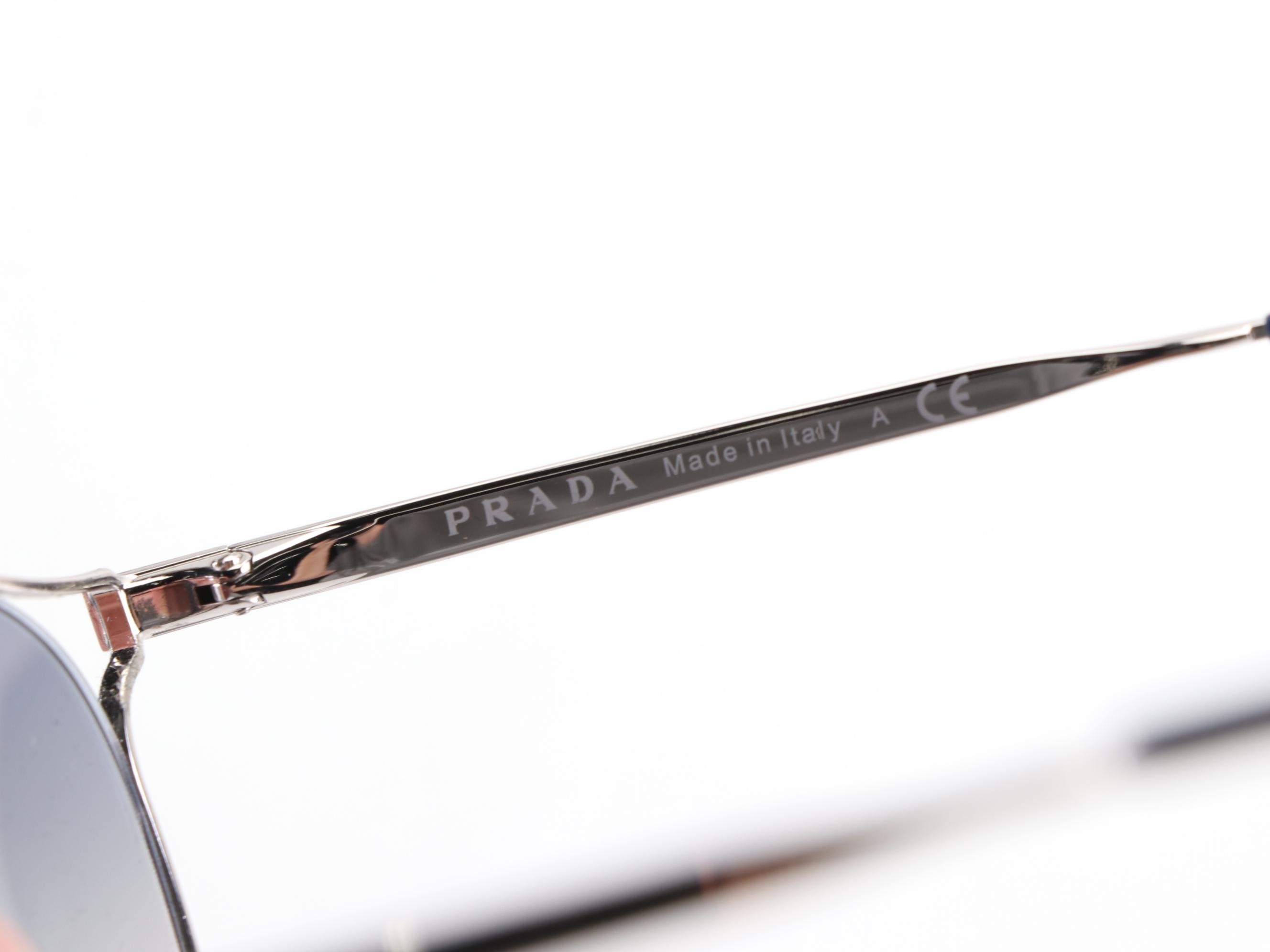 Prada SPR62S Cinema Sunglasses with Case and Box