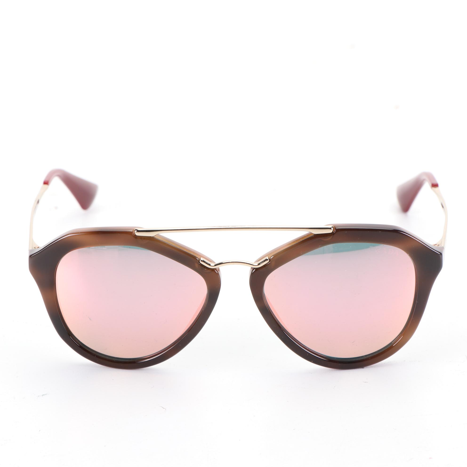 Prada SPR12Q Cinema Sunglasses with Case and Box