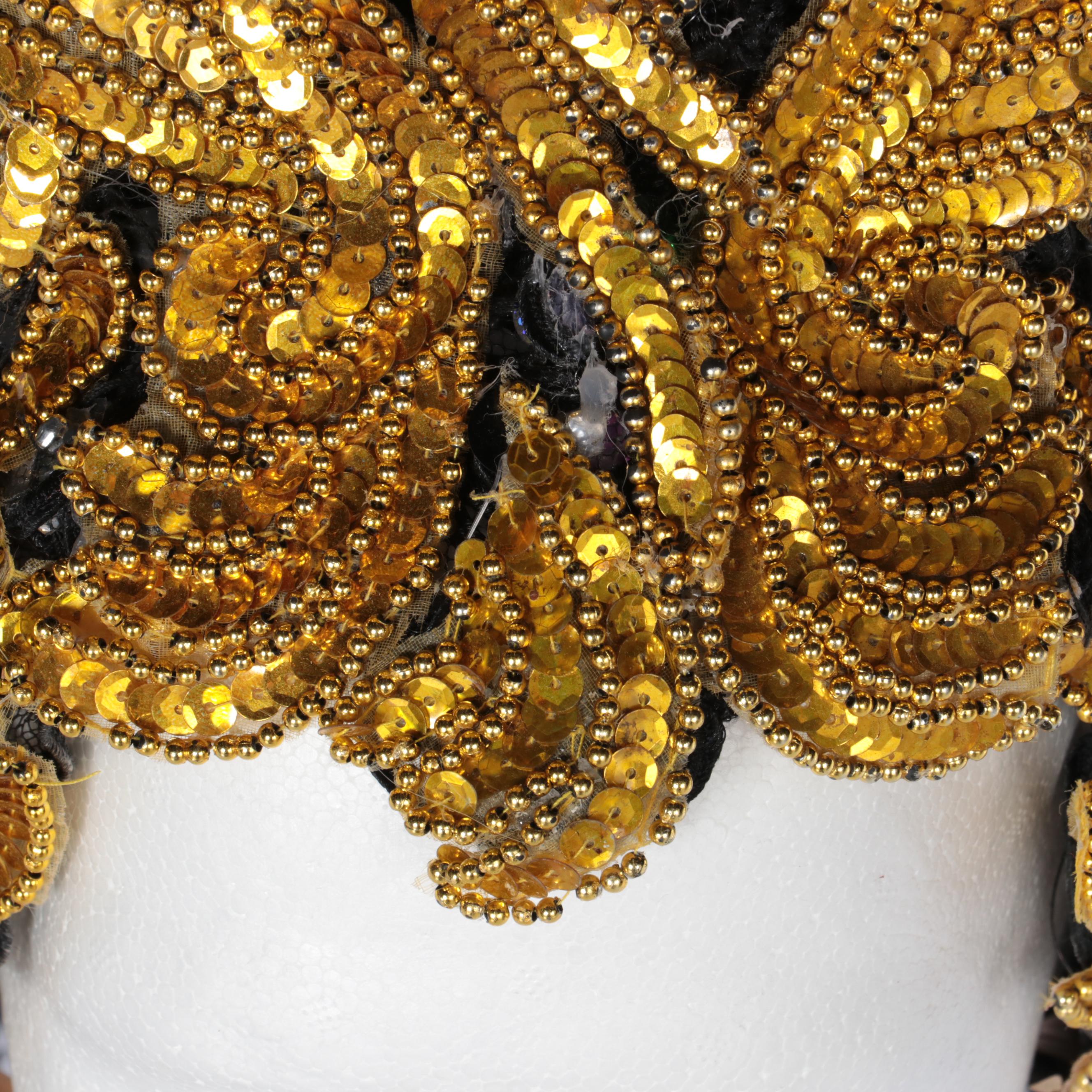 Handmade Brazilian Style Carnival Feathered Headdress