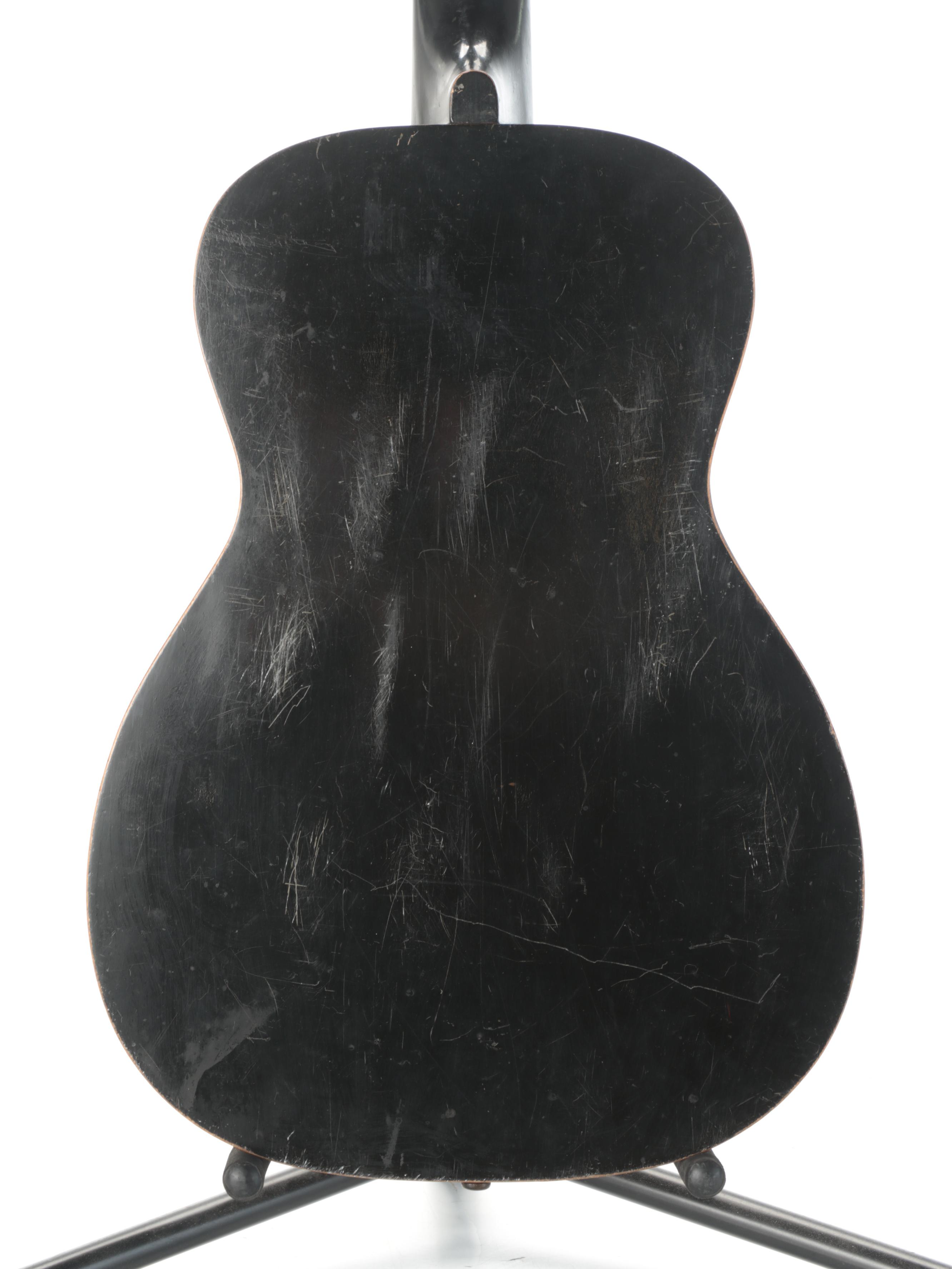 Supertone "Lone Ranger" Wood Parlor Guitar, Mid-20th Century