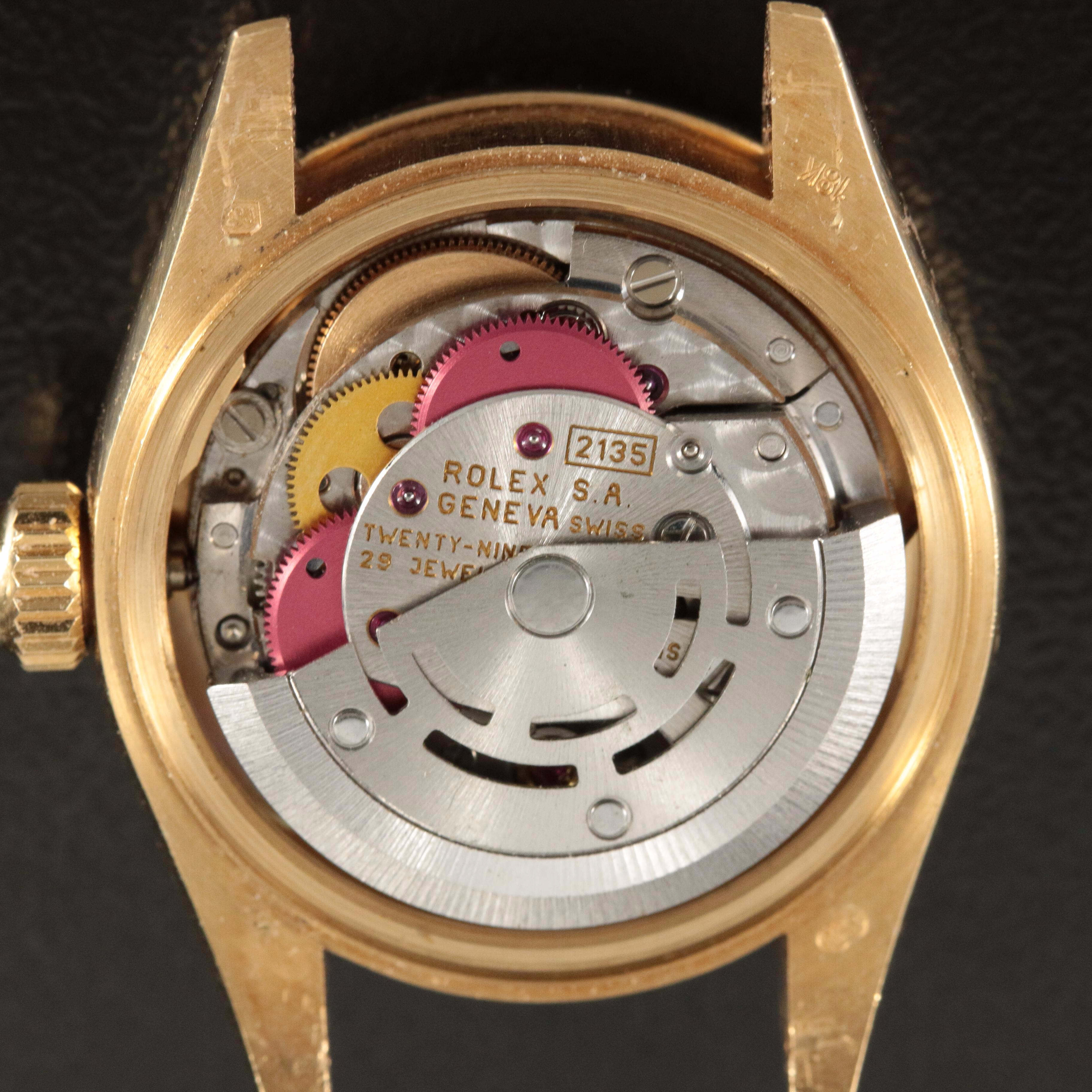 1995 Rolex Custom Diamond Dial and Bezel Datejust "President" Band Watch