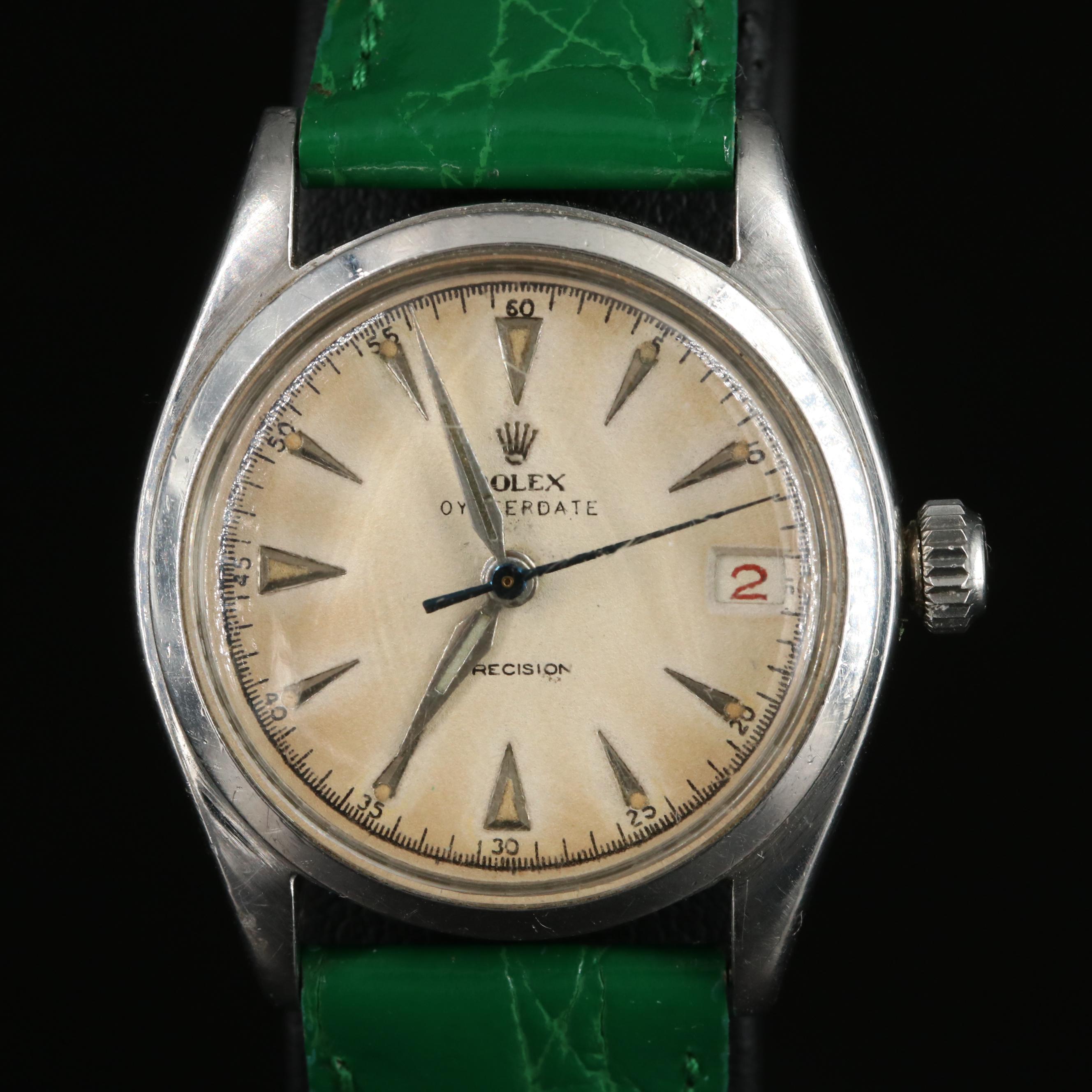 1953 Rolex Oyster Date Precision Watch
