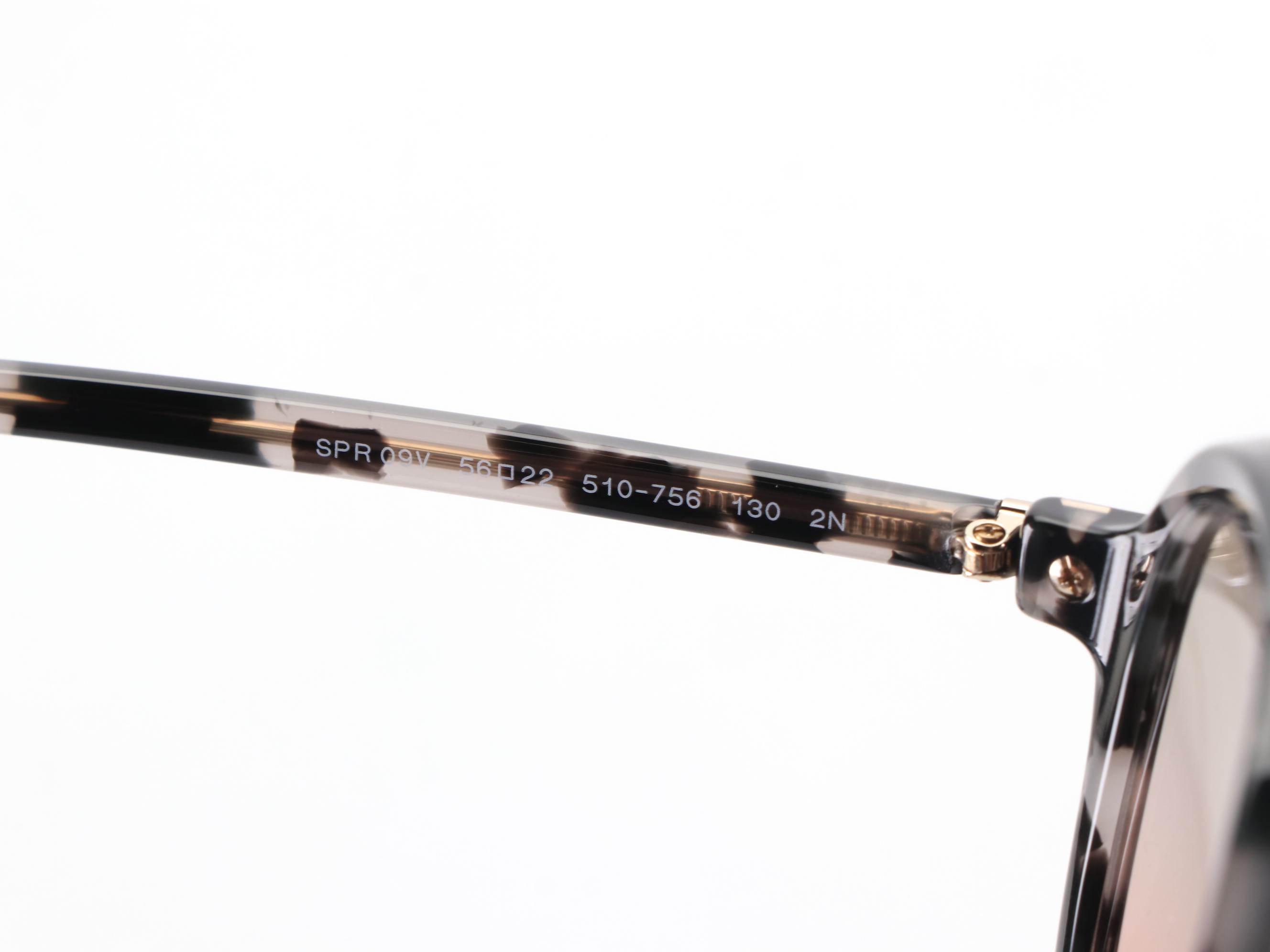 Prada SPR09V Round Sunglasses with Case and Box